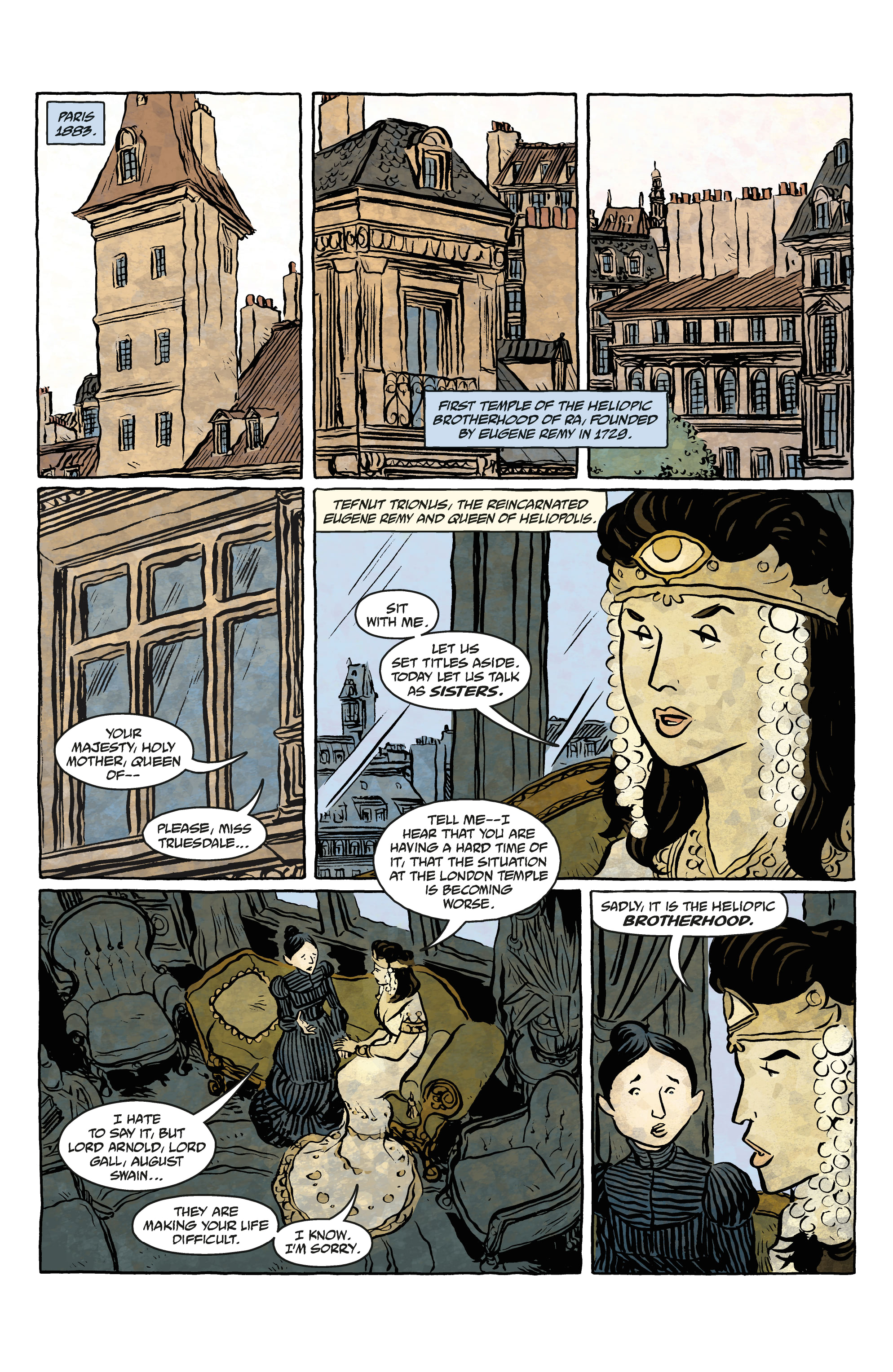 Miss Truesdale and the Fall of Hyperborea (2023-) issue 1 - Page 3