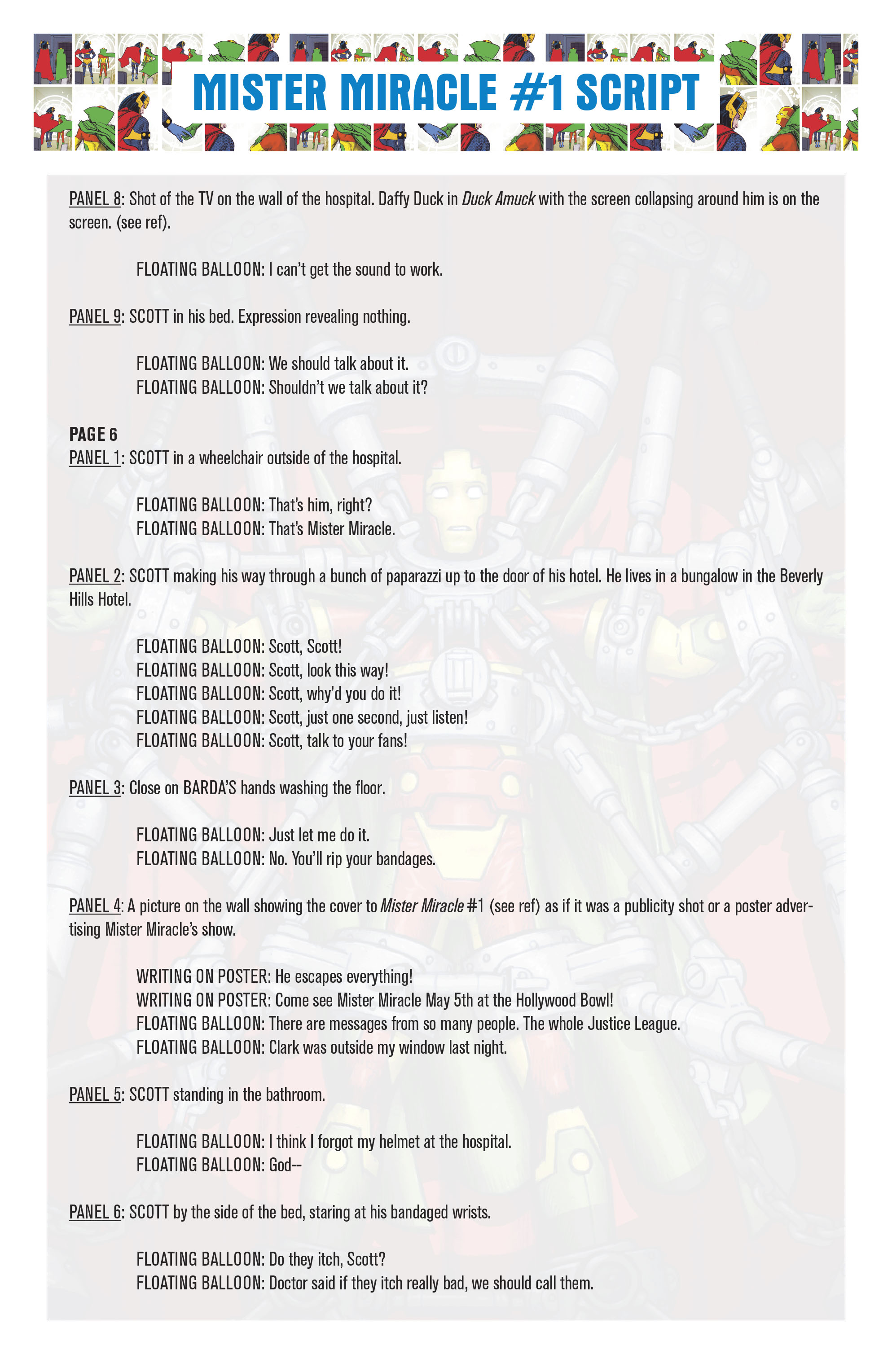 Mister Miracle Director's Cut (2018) issue 1 - Page 34