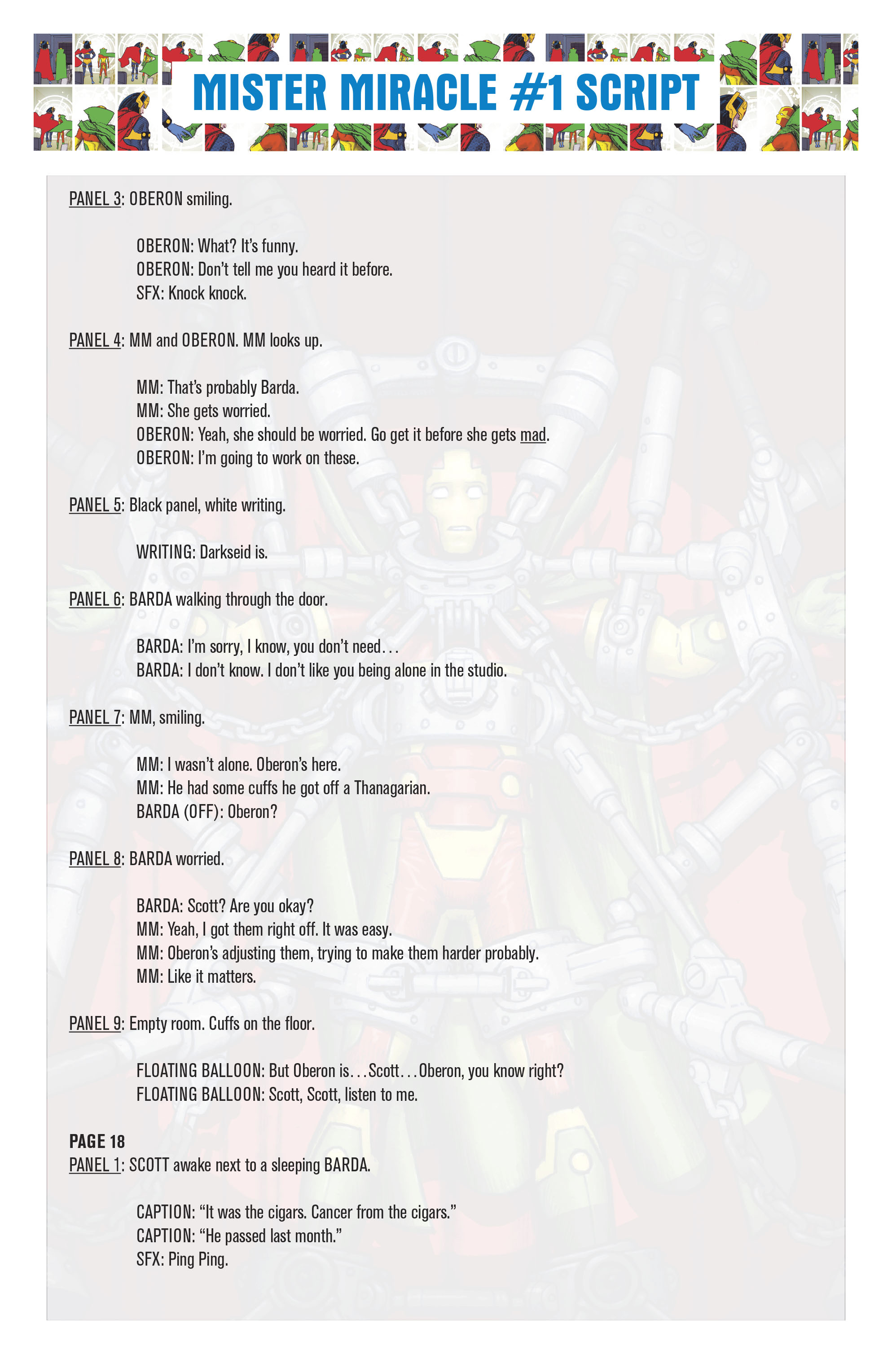 Mister Miracle Director's Cut (2018) issue 1 - Page 45