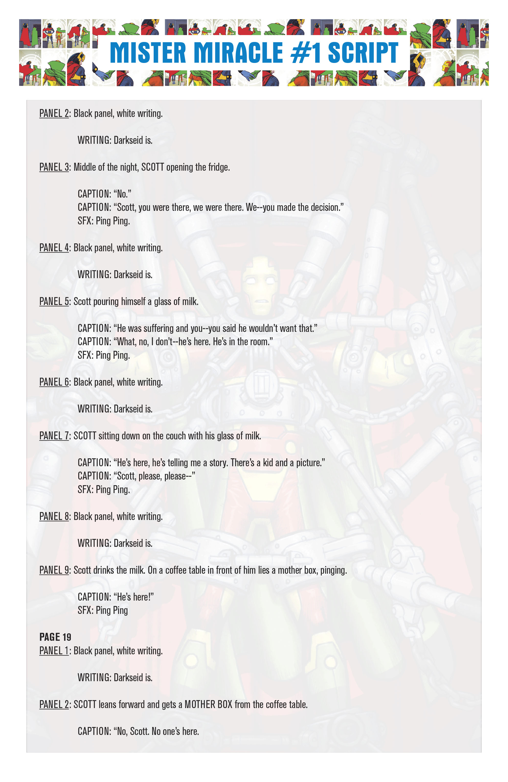 Mister Miracle Director's Cut (2018) issue 1 - Page 46