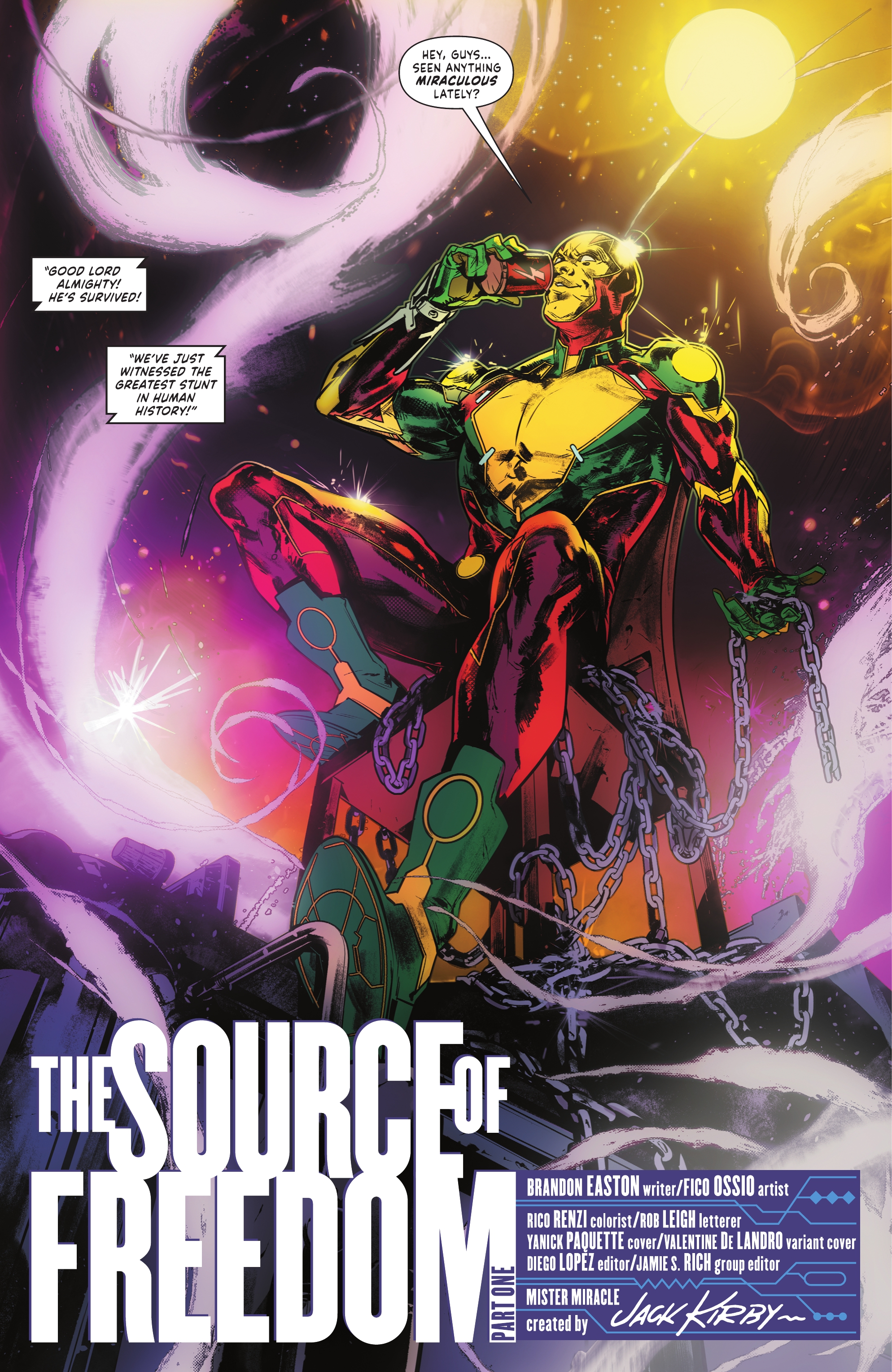 Mister Miracle: The Source of Freedom (2021-) issue 1 - Page 7