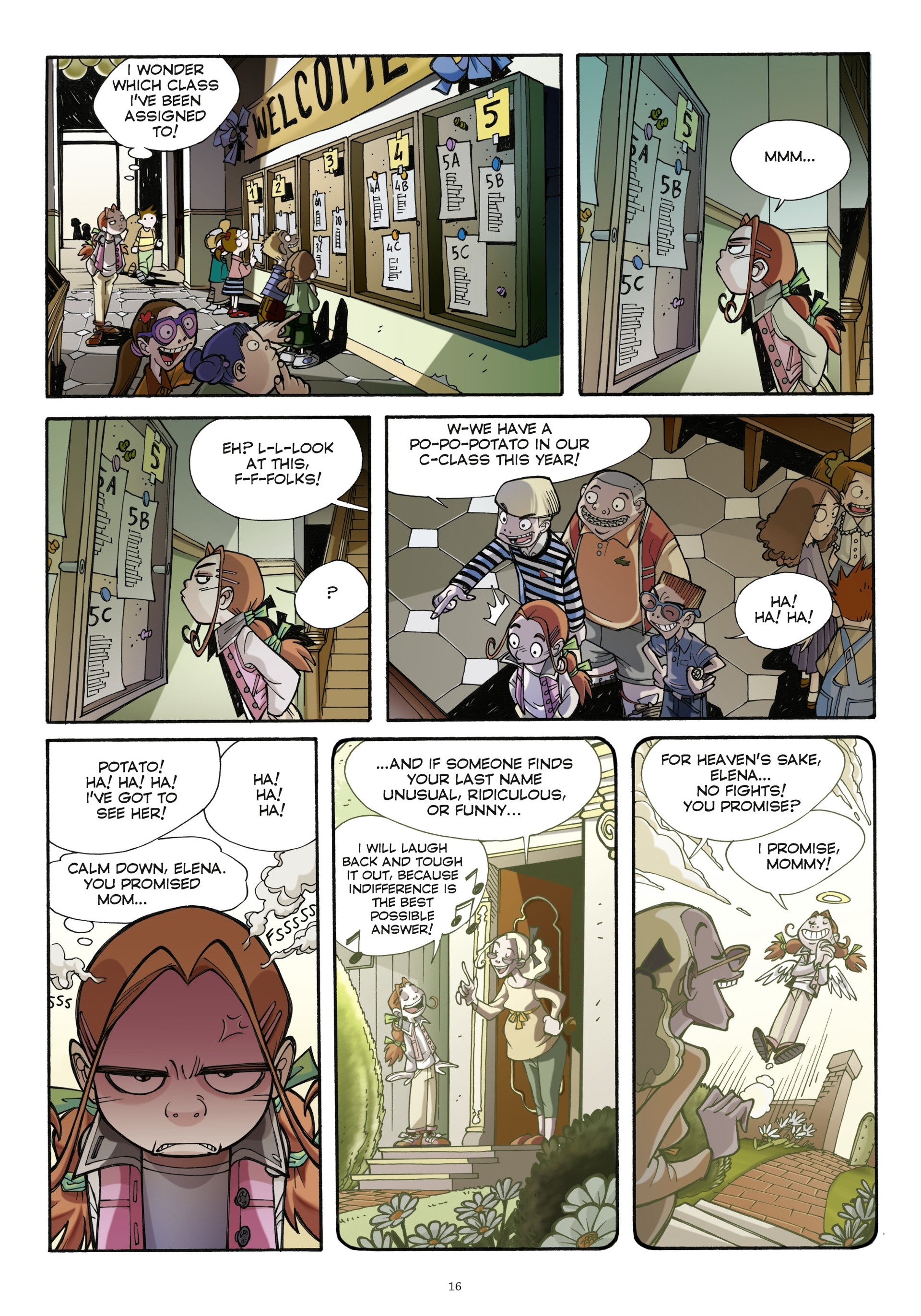 <{ $series->title }} issue 1 - Page 18