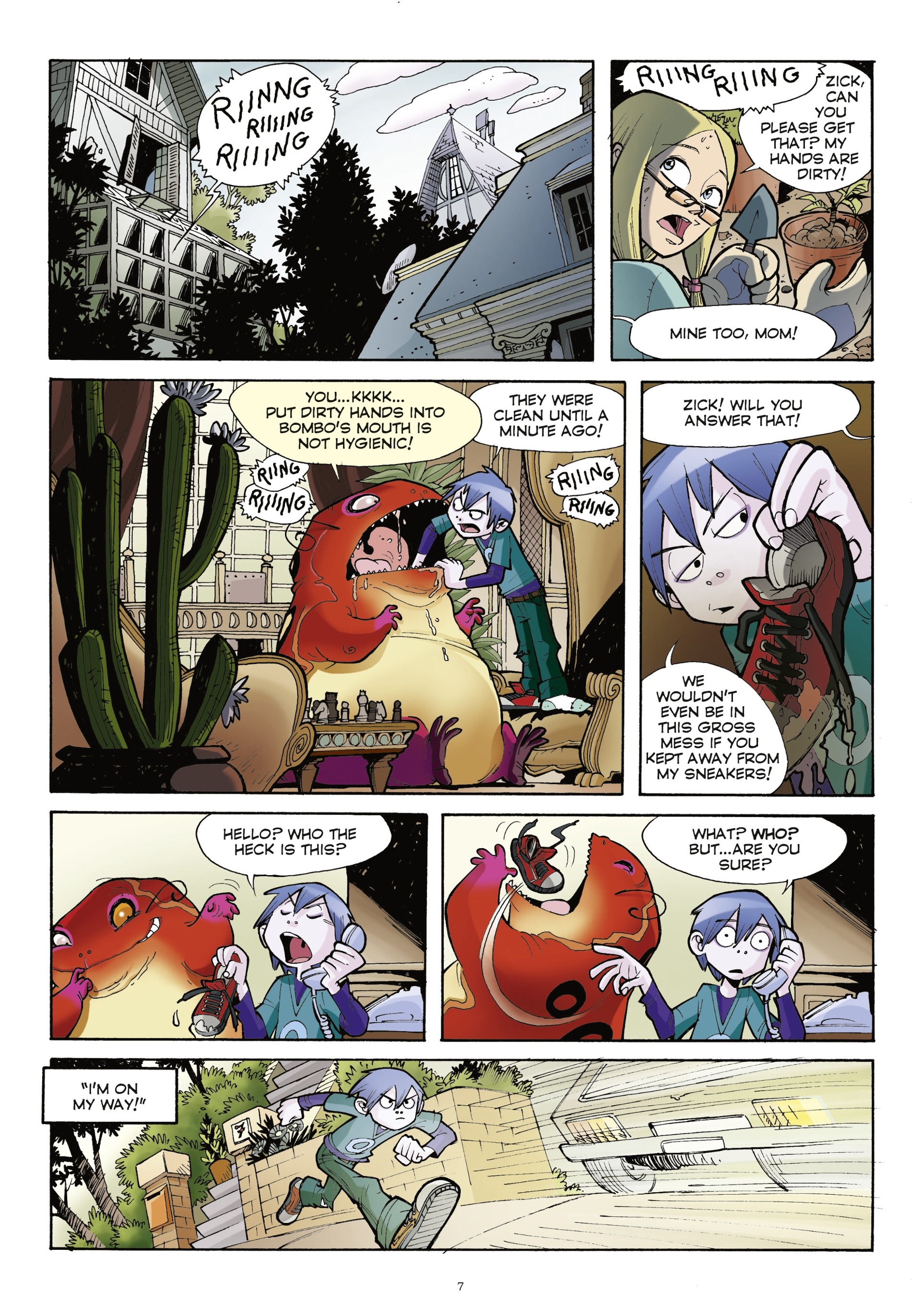 <{ $series->title }} issue 3 - Page 9