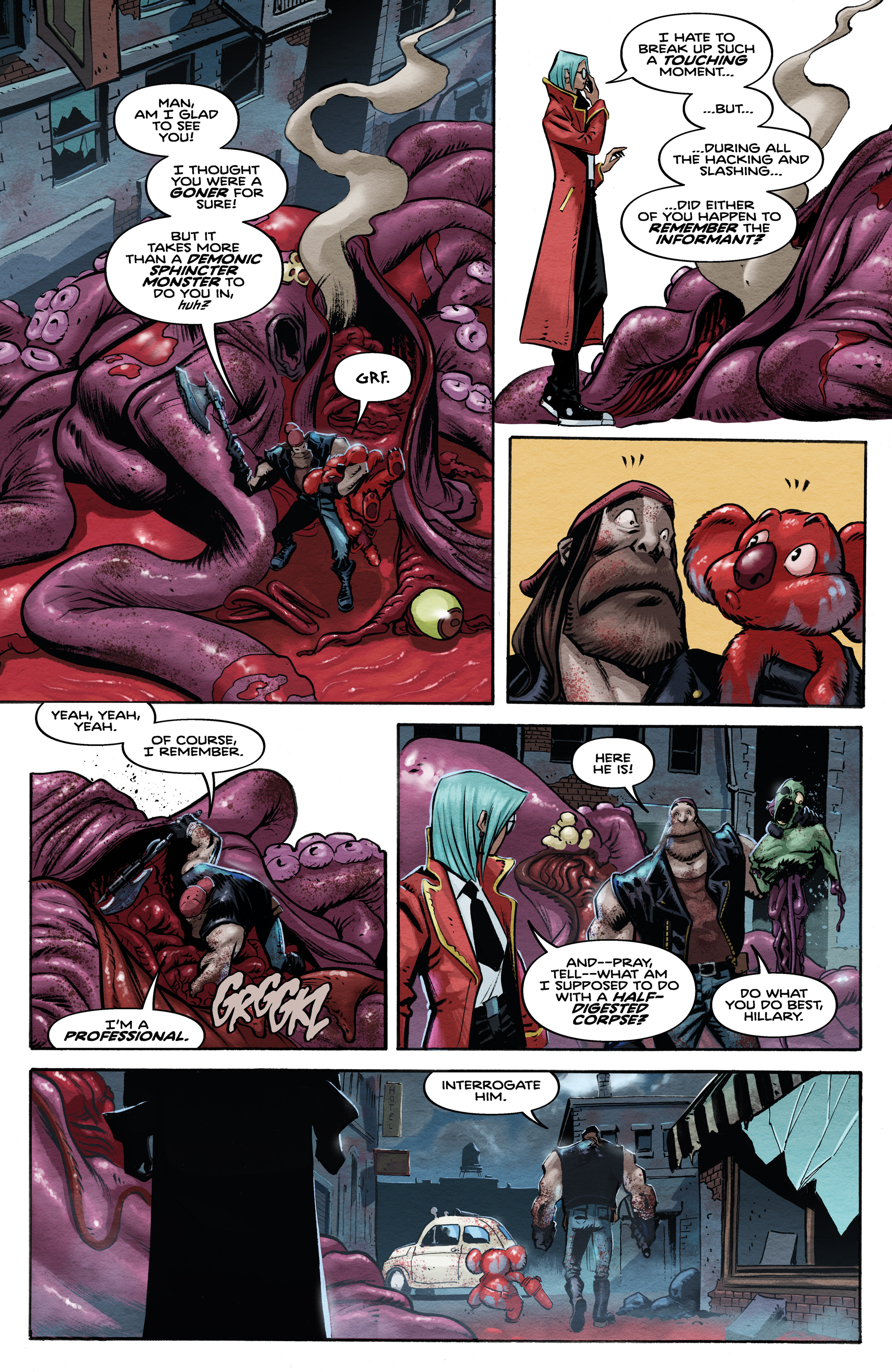 Monsters Are My Business (And Business is Bloody) (2024-) issue 1 - Page 8