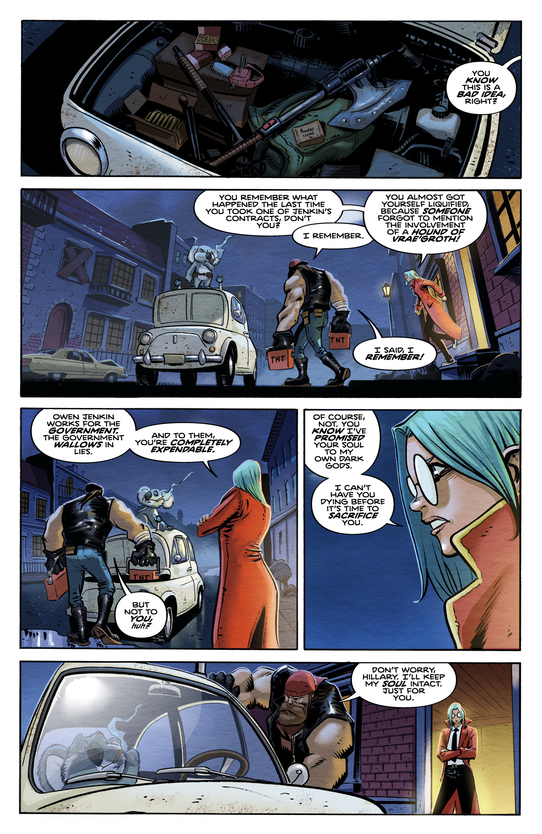 Monsters Are My Business (And Business is Bloody) (2024-) issue 1 - Page 16