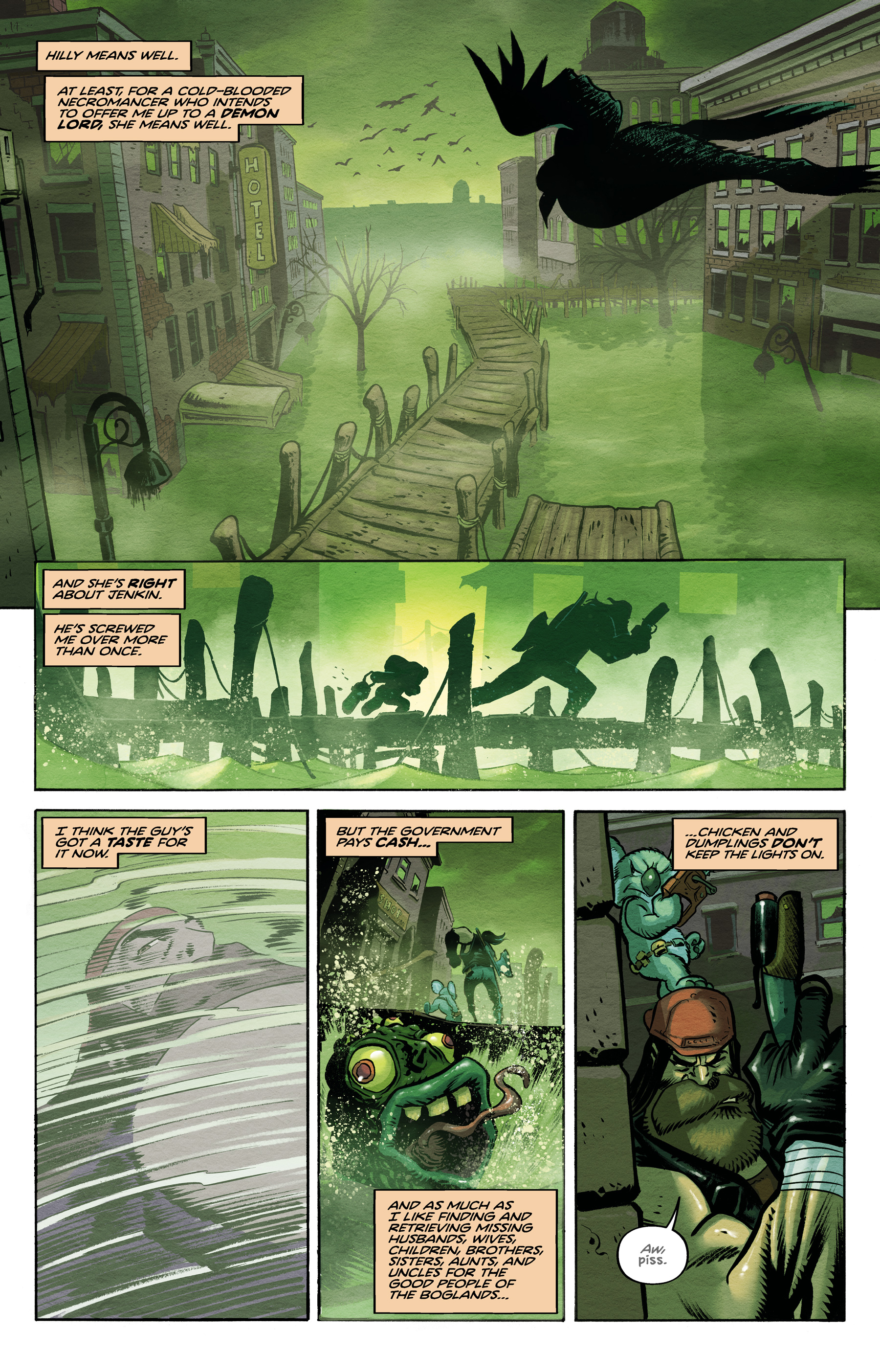 Monsters Are My Business (And Business is Bloody) (2024-) issue 1 - Page 17