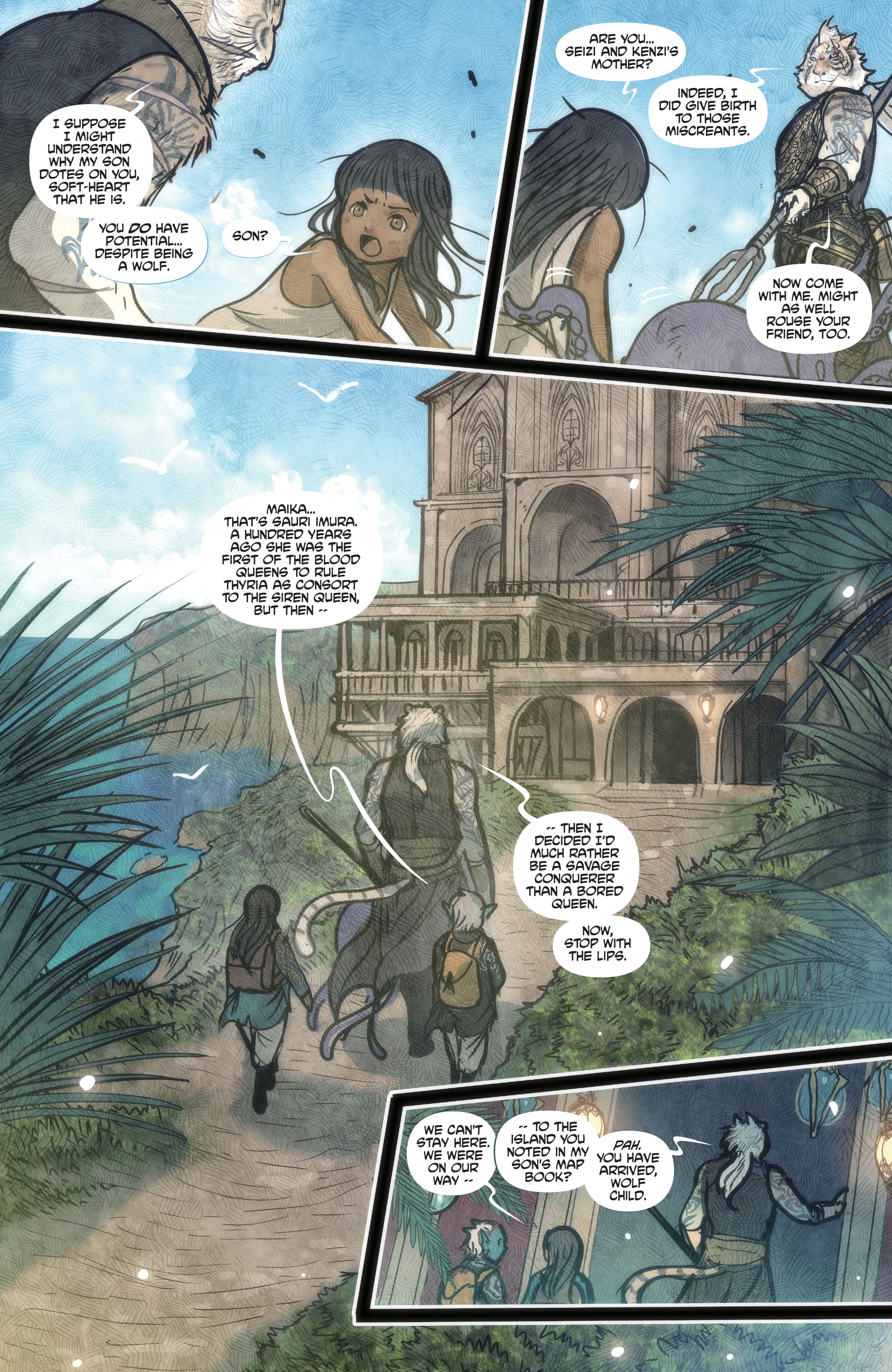 Monstress: Talk Stories (2020-) issue 2 - Page 16