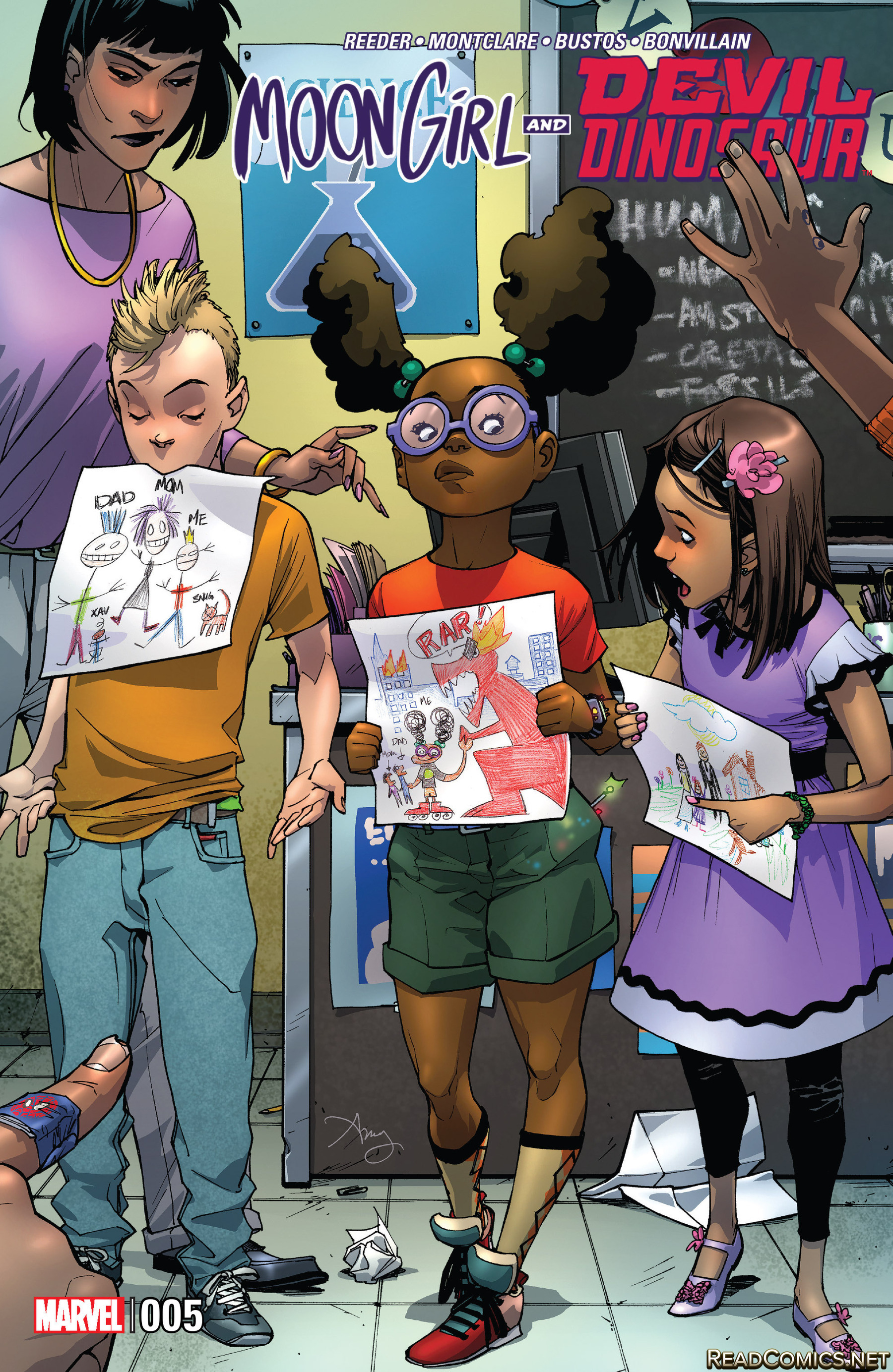 Moon Of The Devil Chapter 1 Moon Girl and Devil Dinosaur (2015-) Chapter 5 - Page 1