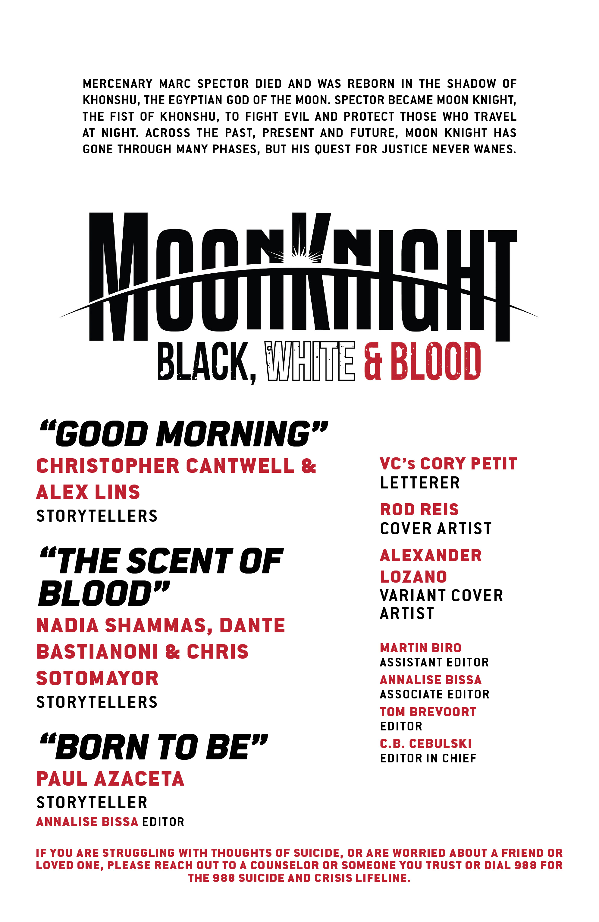 Moon Knight: Black, White, & Blood (2022-): Chapter 4 - Page 2
