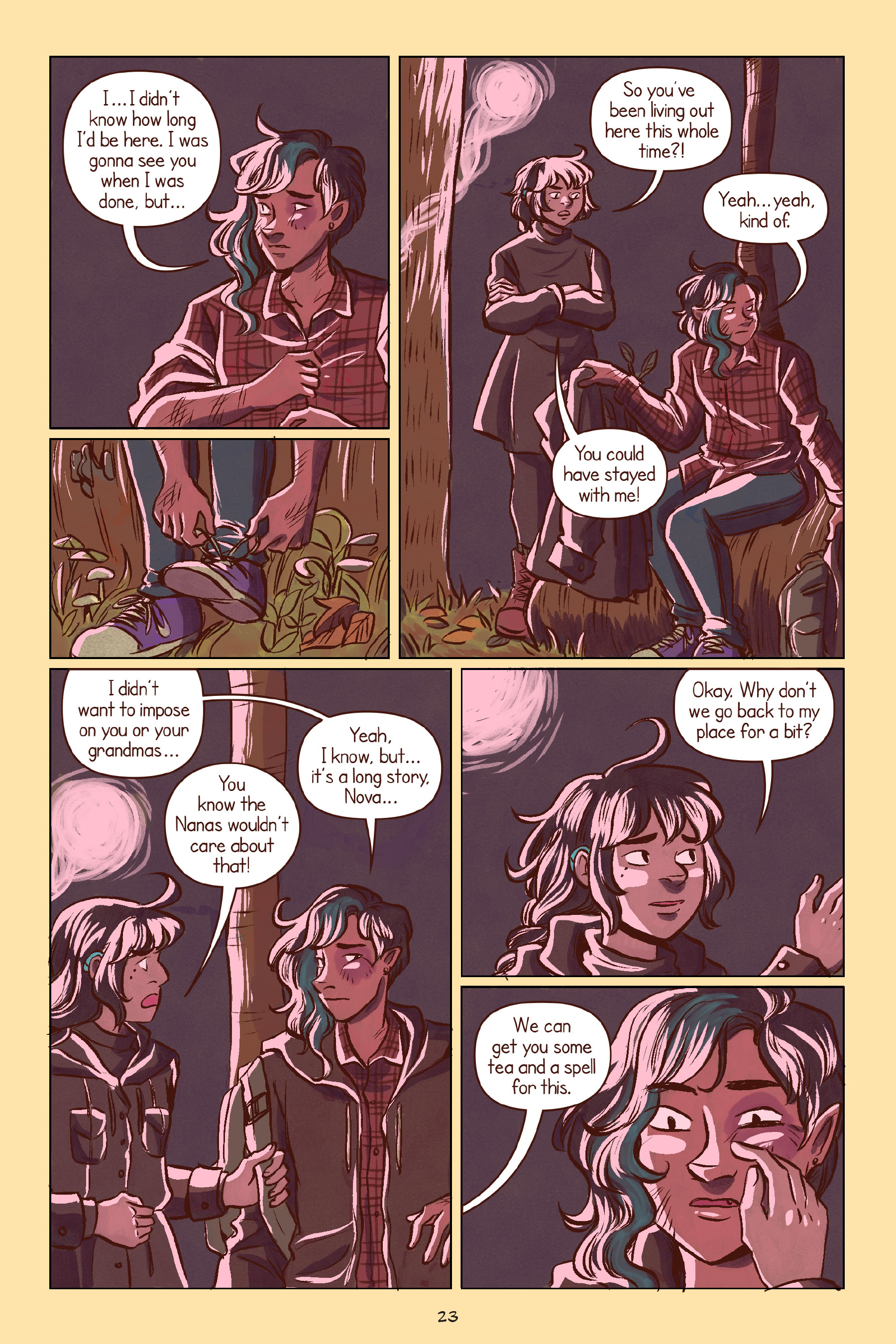 <{ $series->title }} issue 1 - Page 22