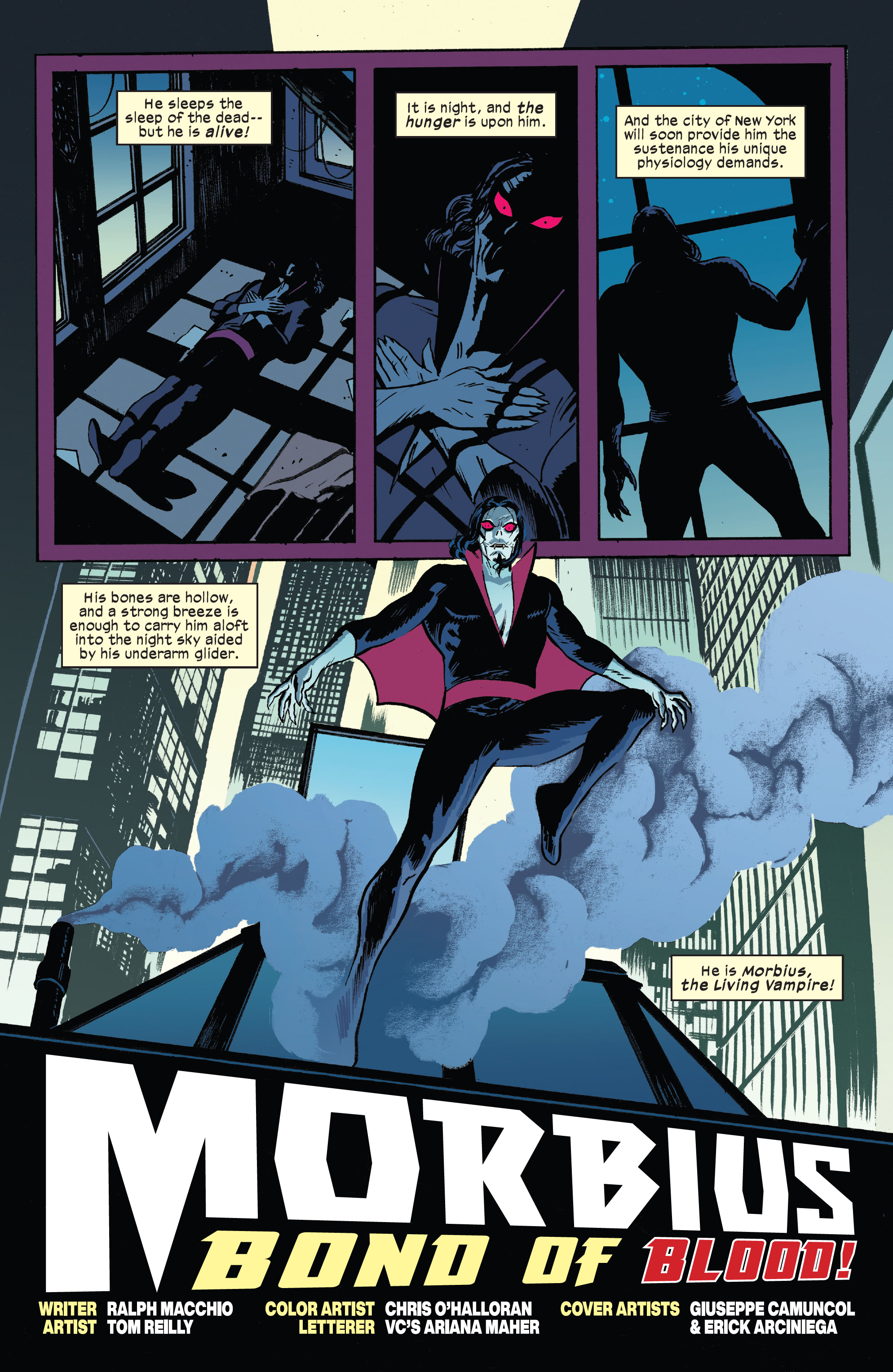 Morbius: Bond Of Blood (2021): Chapter 1 - Page 3