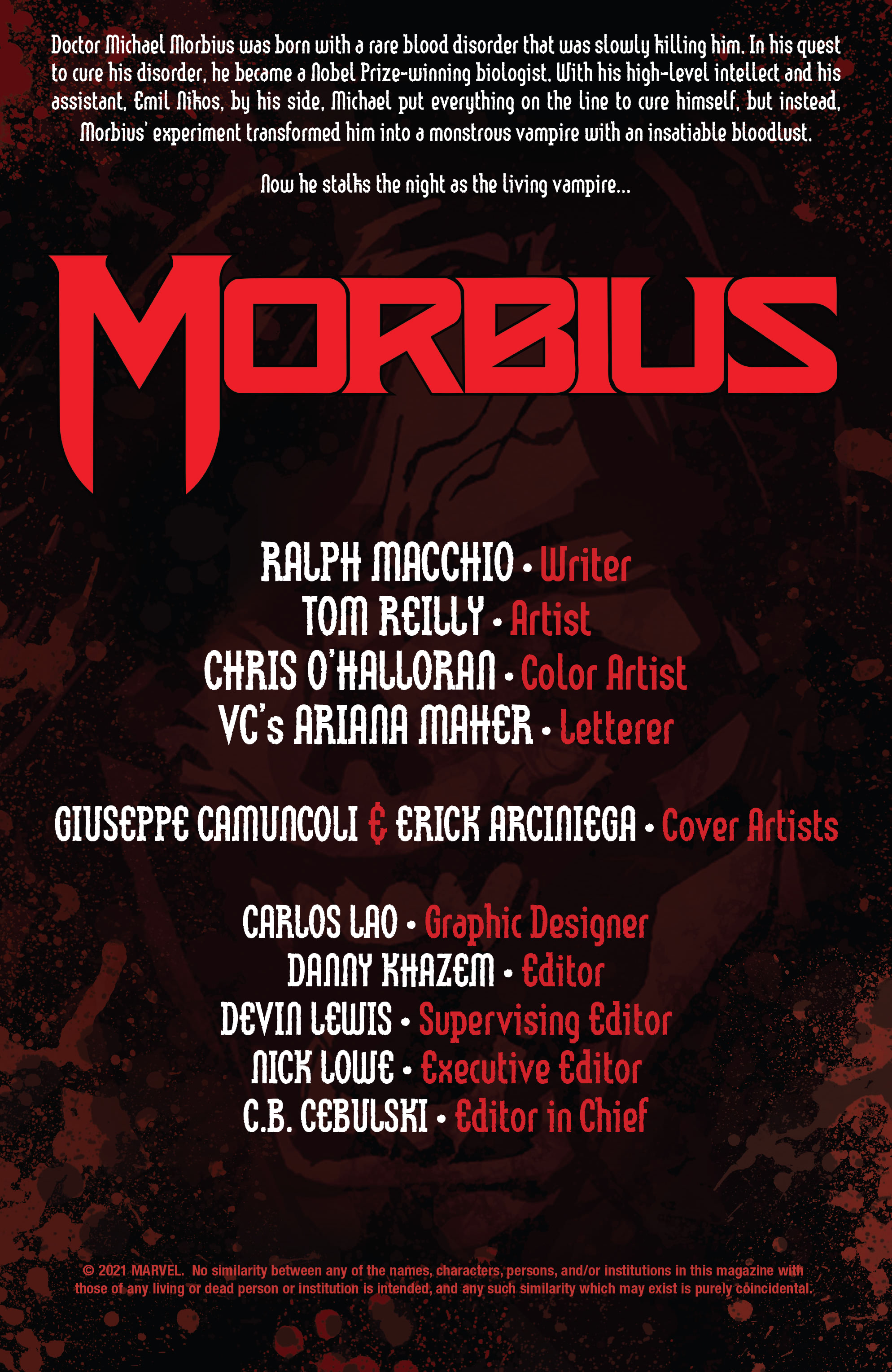 Morbius: Bond Of Blood (2021) issue 1 - Page 23