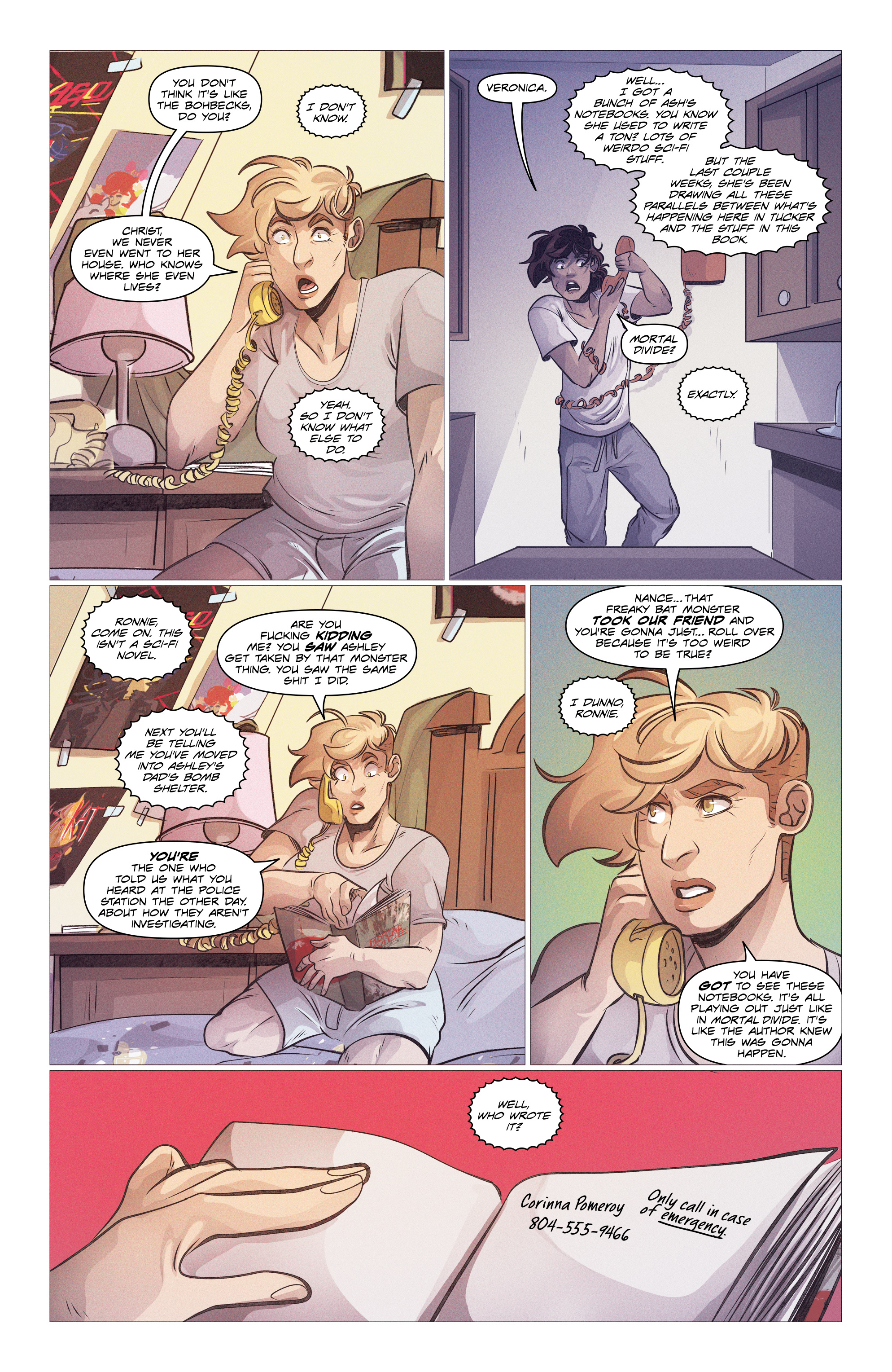 <{ $series->title }} issue 3 - Page 5