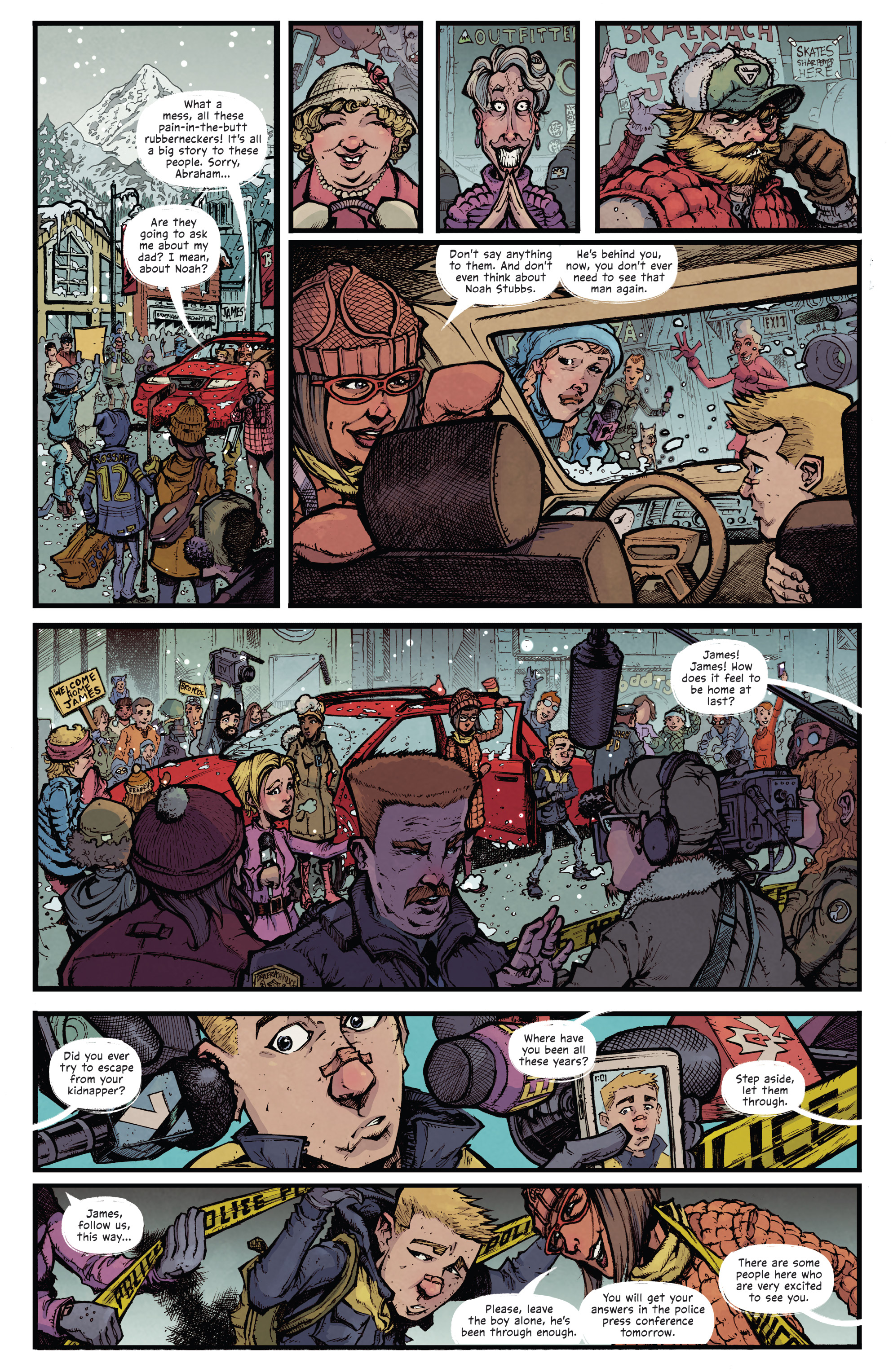 <{ $series->title }} issue 1 - Page 18