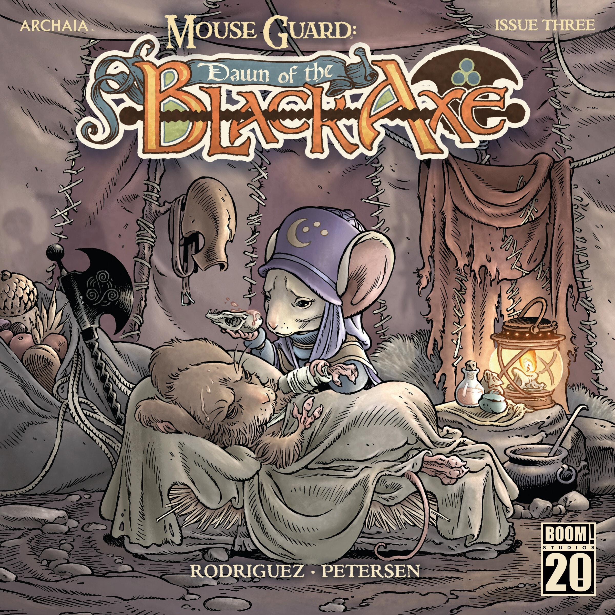 Mouse Guard: Dawn of the Black Axe (2025-): Chapter 3 - Page 1