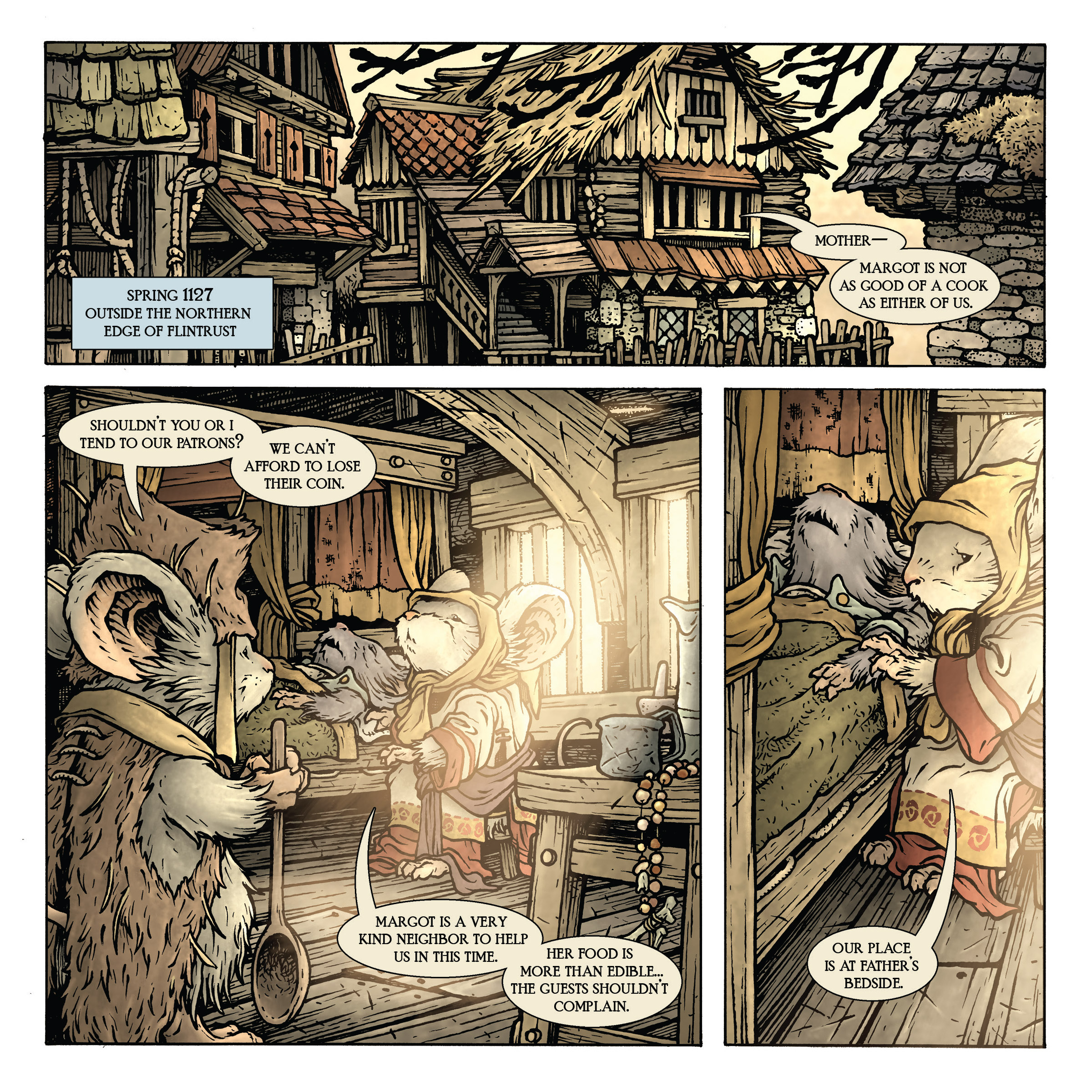 Mouse Guard: The Owlhen Caregiver (2021-): Chapter 1 - Page 3
