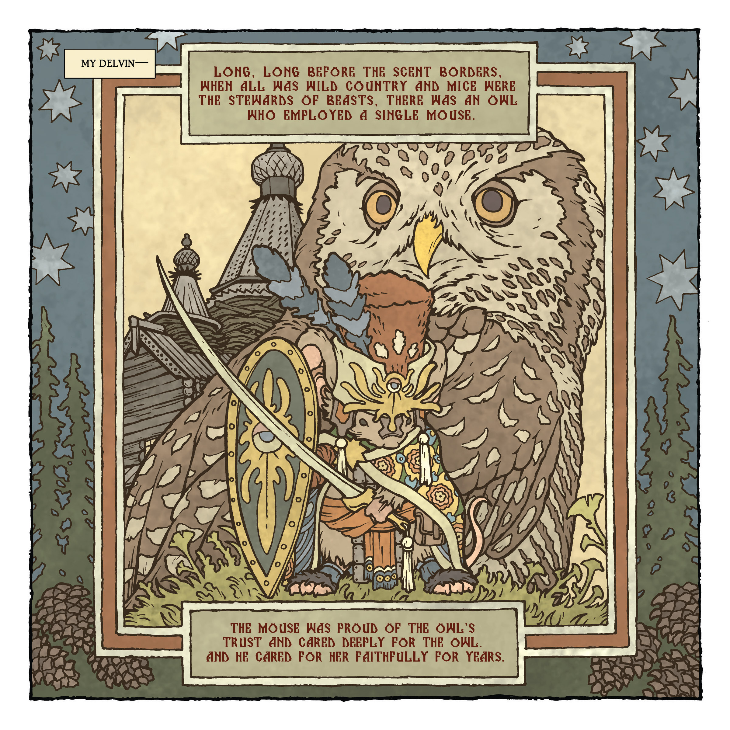 Mouse Guard: The Owlhen Caregiver (2021-): Chapter 1 - Page 4