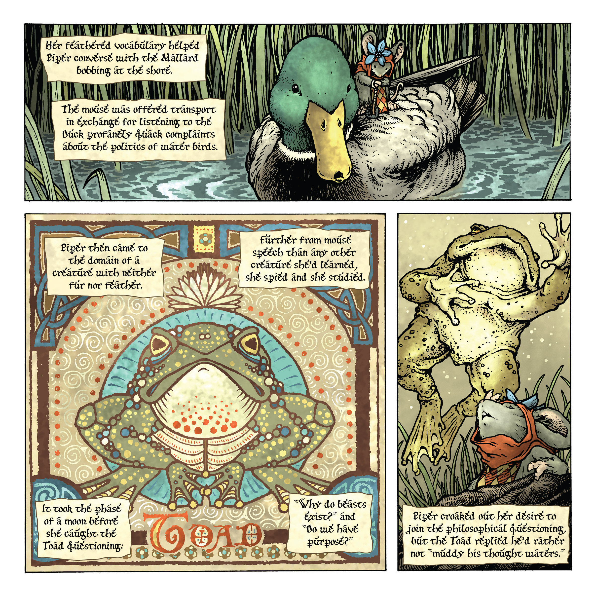 Mouse Guard: The Owlhen Caregiver (2021-) issue 1 - Page 17