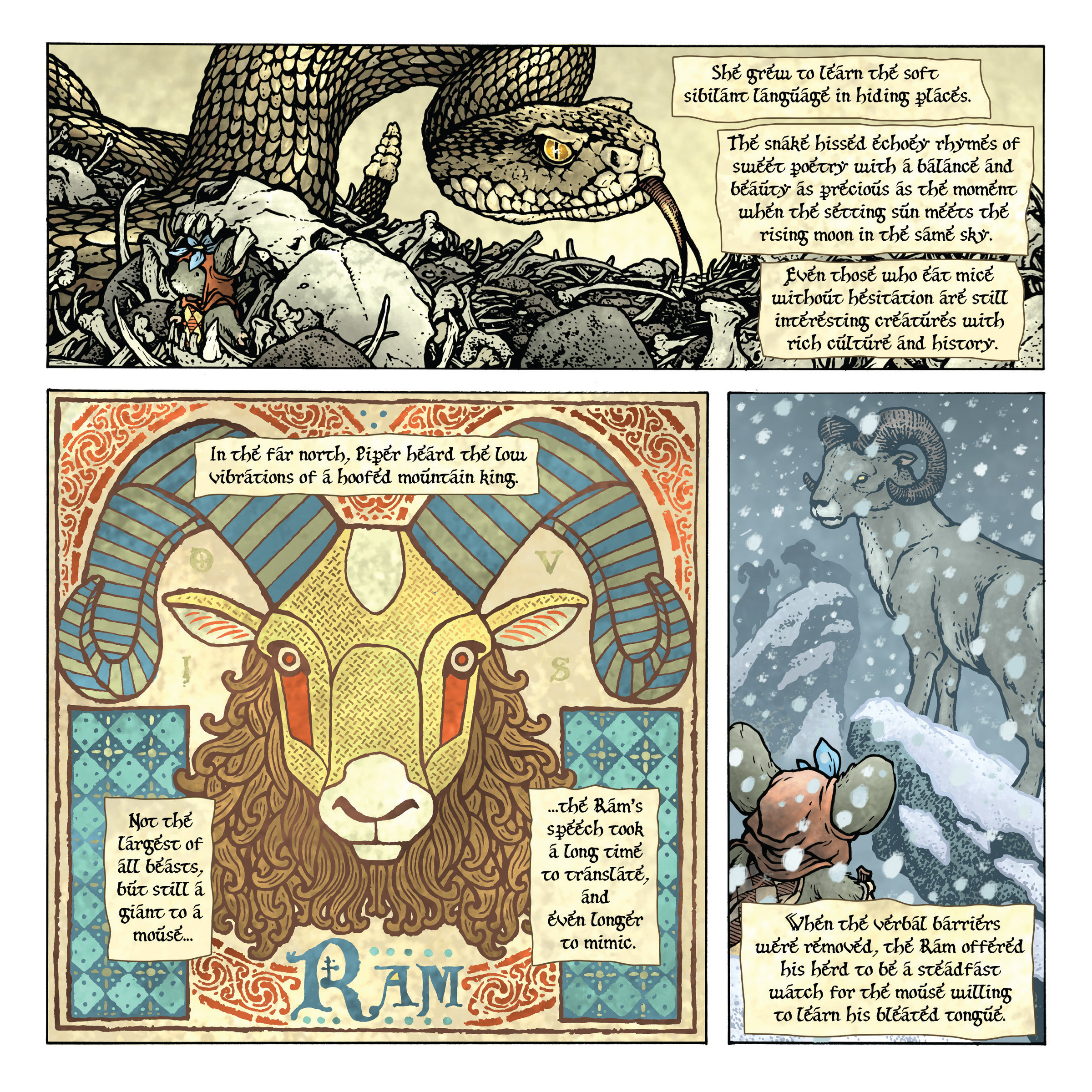 Mouse Guard: The Owlhen Caregiver (2021-) issue 1 - Page 19