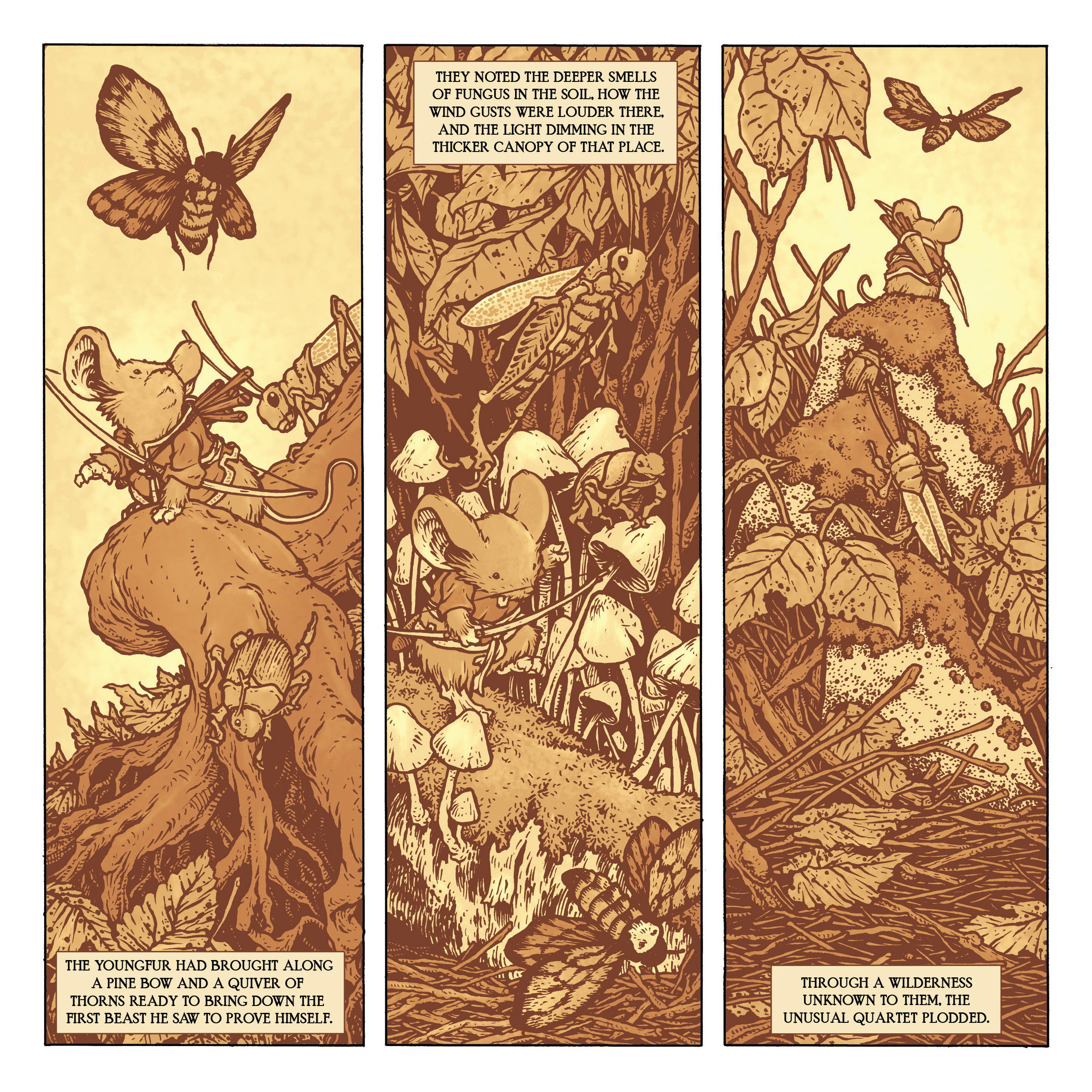 Mouse Guard: The Owlhen Caregiver (2021-) issue 1 - Page 25