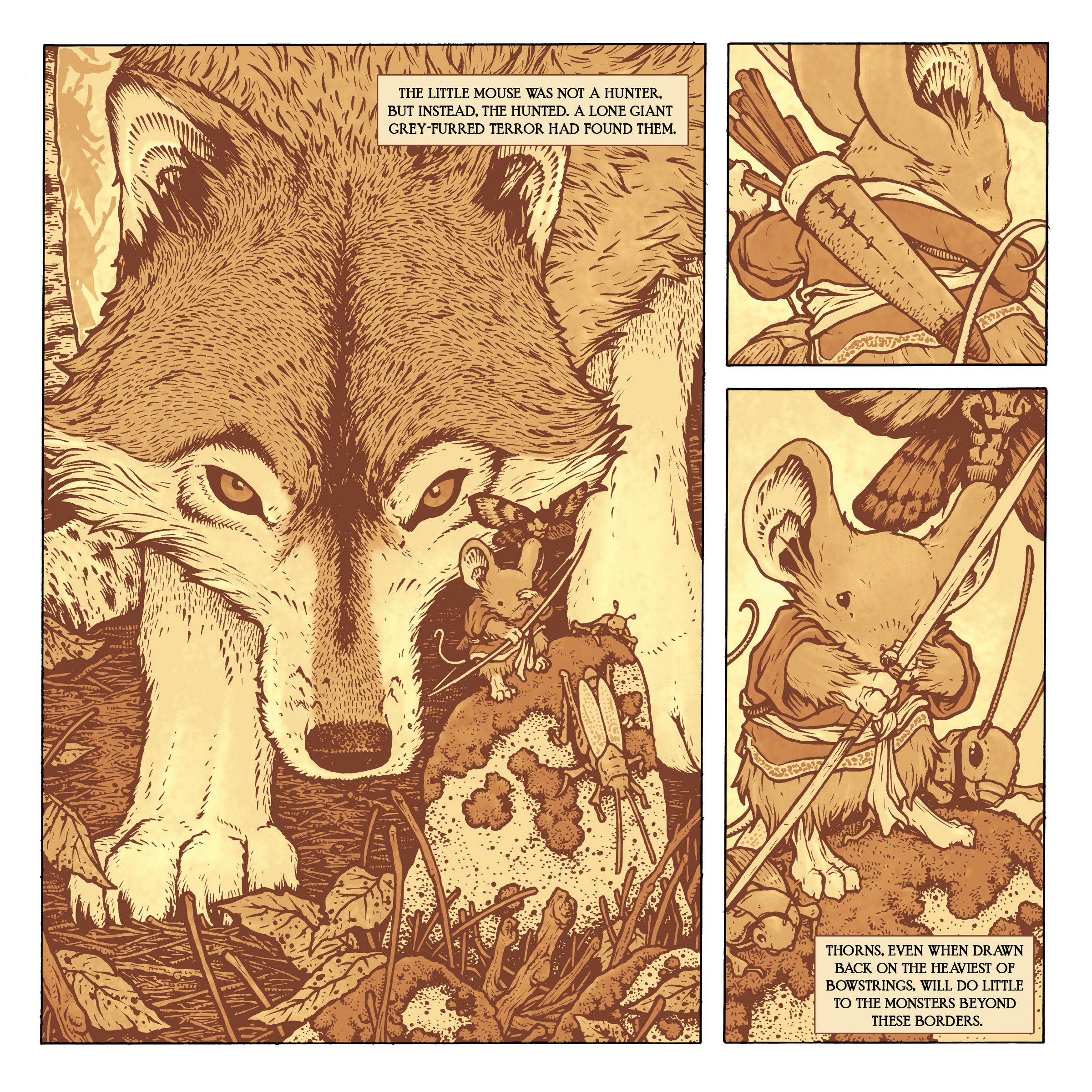 Mouse Guard: The Owlhen Caregiver (2021-) issue 1 - Page 26