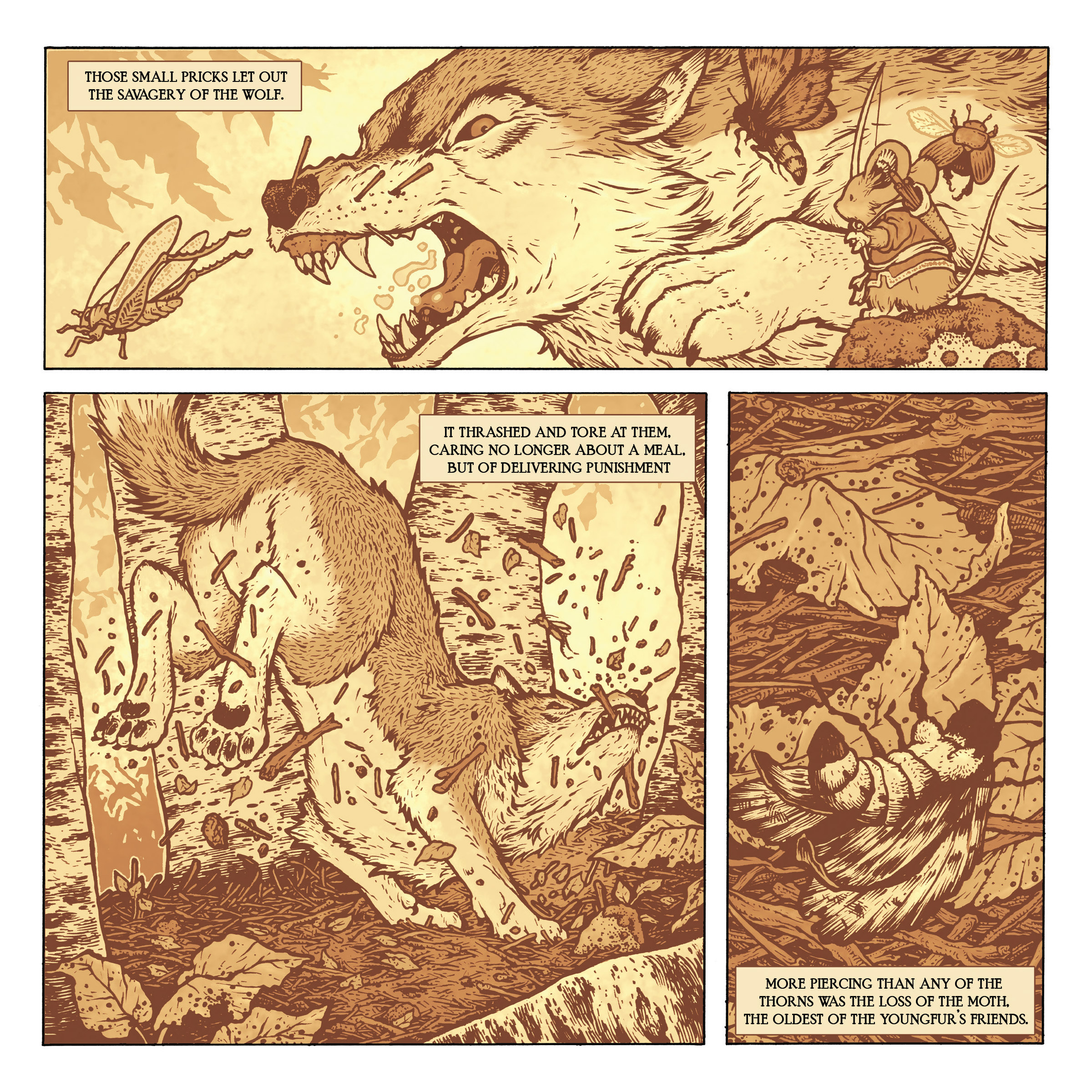 Mouse Guard: The Owlhen Caregiver (2021-) issue 1 - Page 27