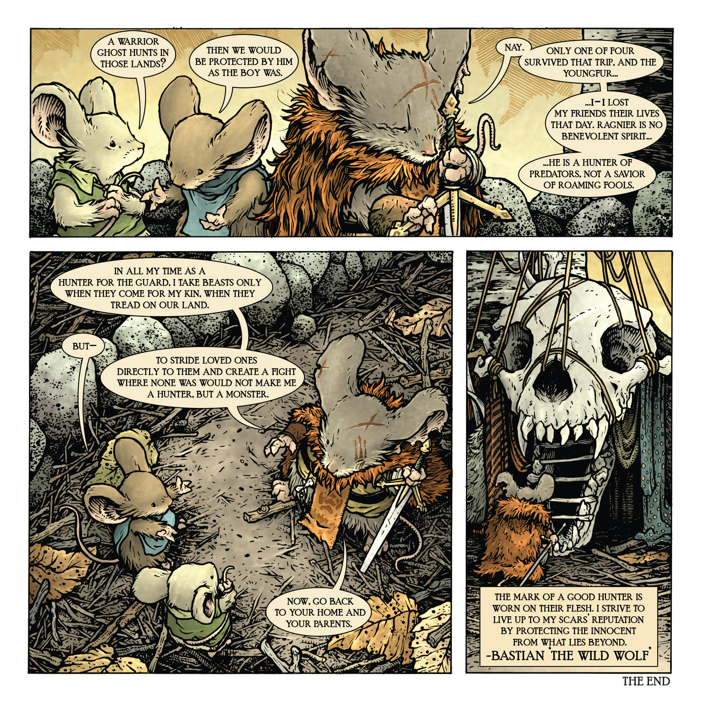 Mouse Guard: The Owlhen Caregiver (2021-) issue 1 - Page 30