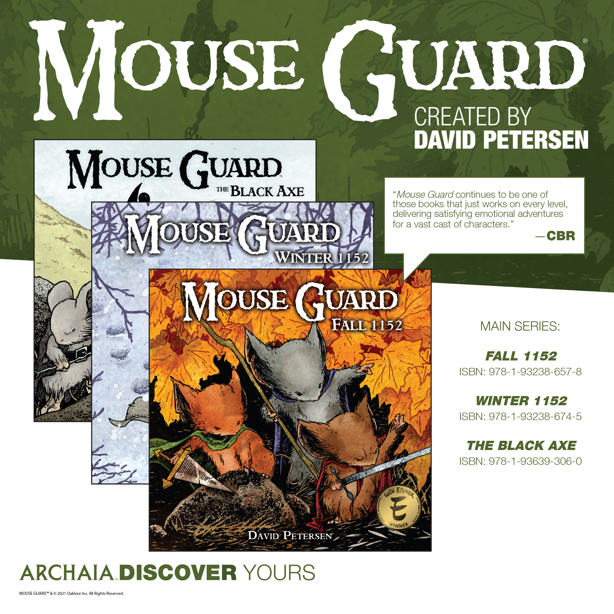 Mouse Guard: The Owlhen Caregiver (2021-) issue 1 - Page 32