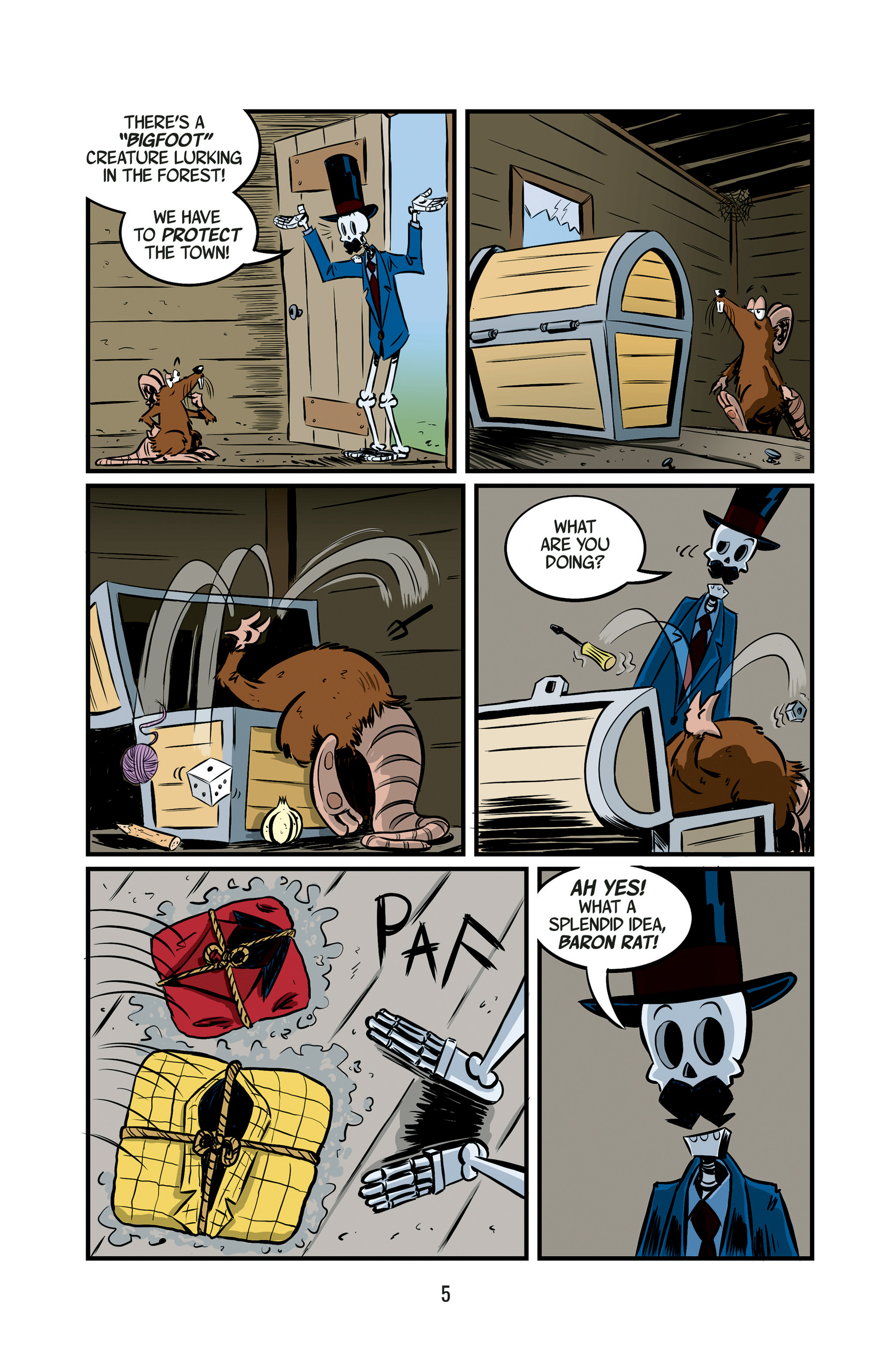 Mr. Crypt and Baron Rat (2019-) issue 1 - Page 6