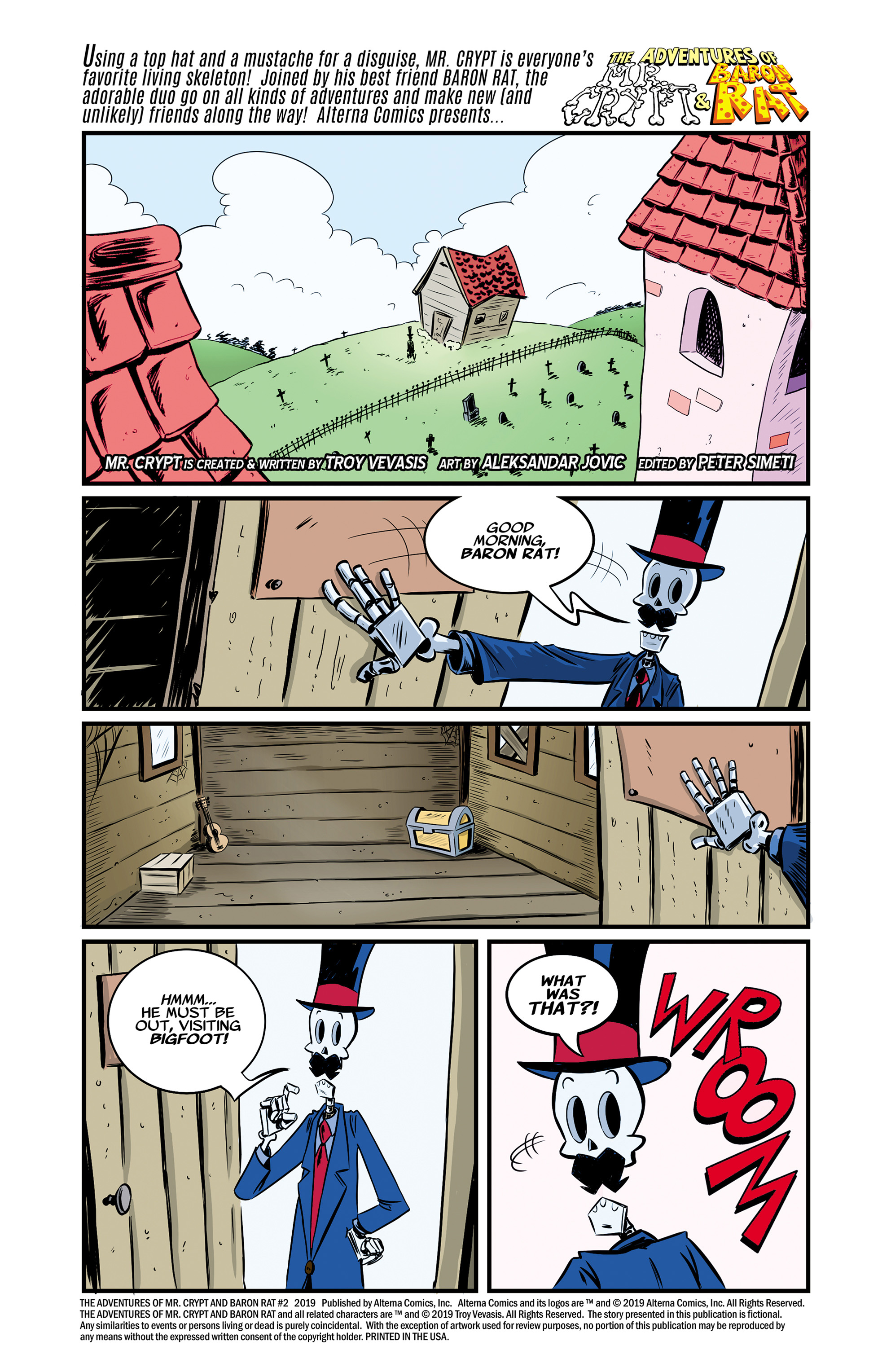Mr. Crypt and Baron Rat (2019-): Chapter 2 - Page 2
