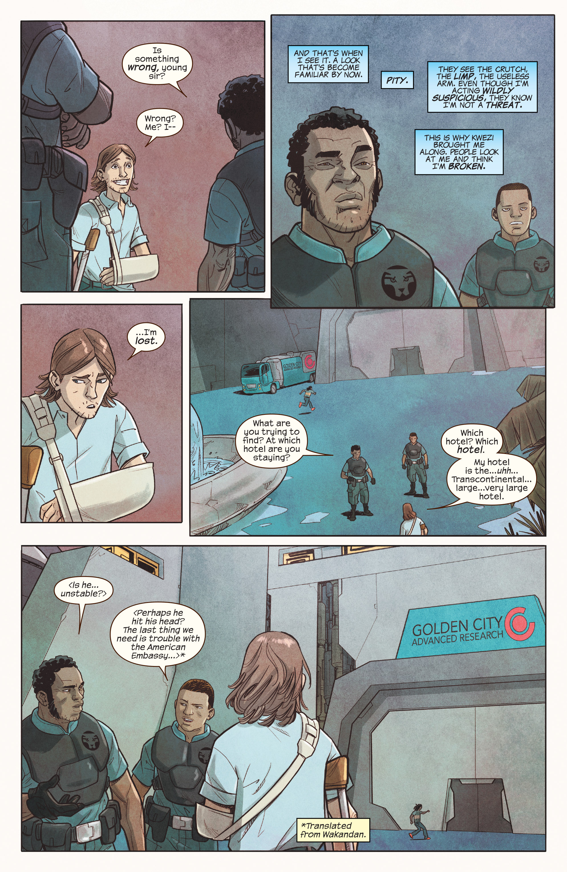 <{ $series->title }} issue 18 - Page 9