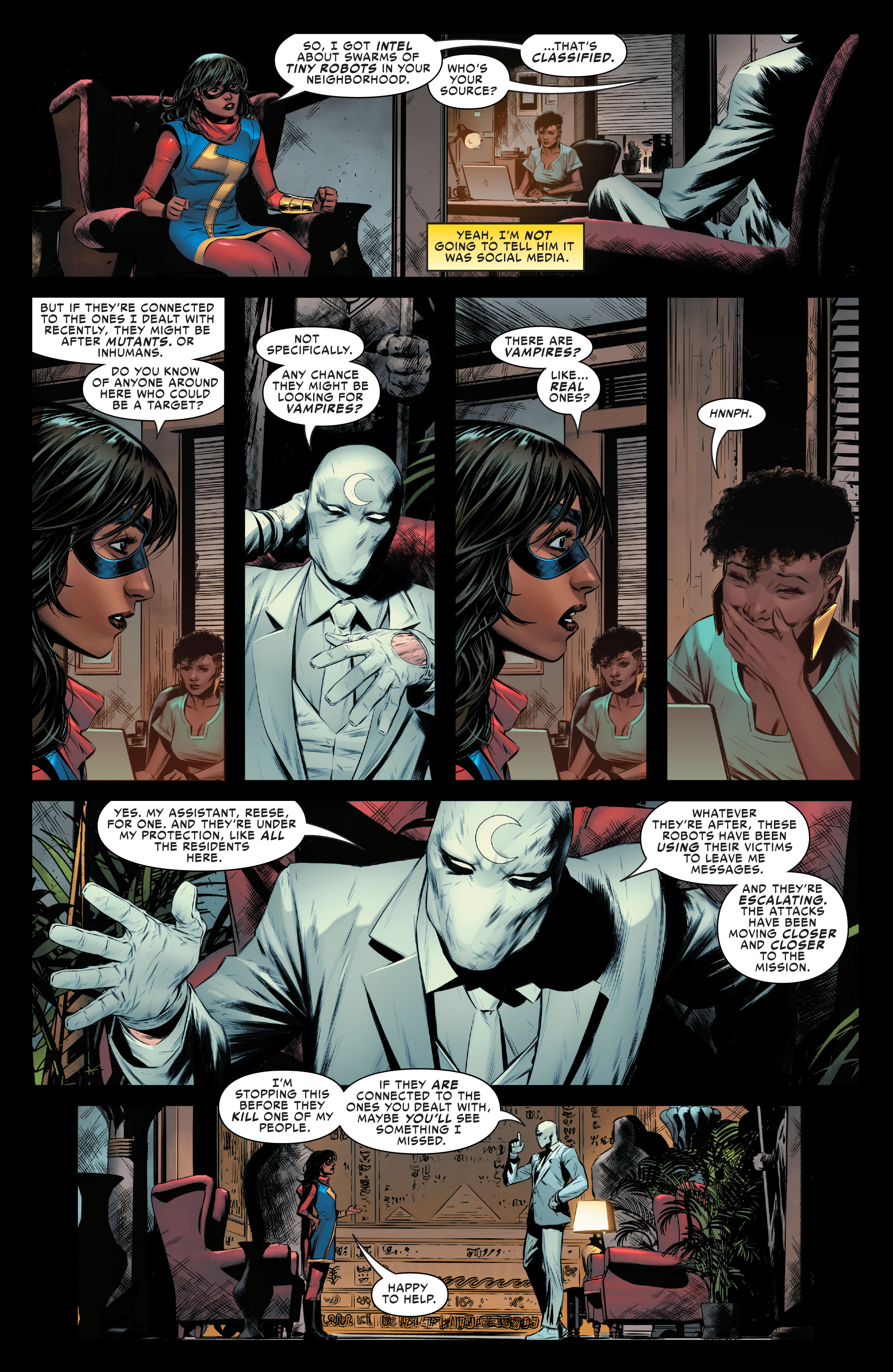 Ms. Marvel and Moon Knight (2022-) issue 1 - Page 7