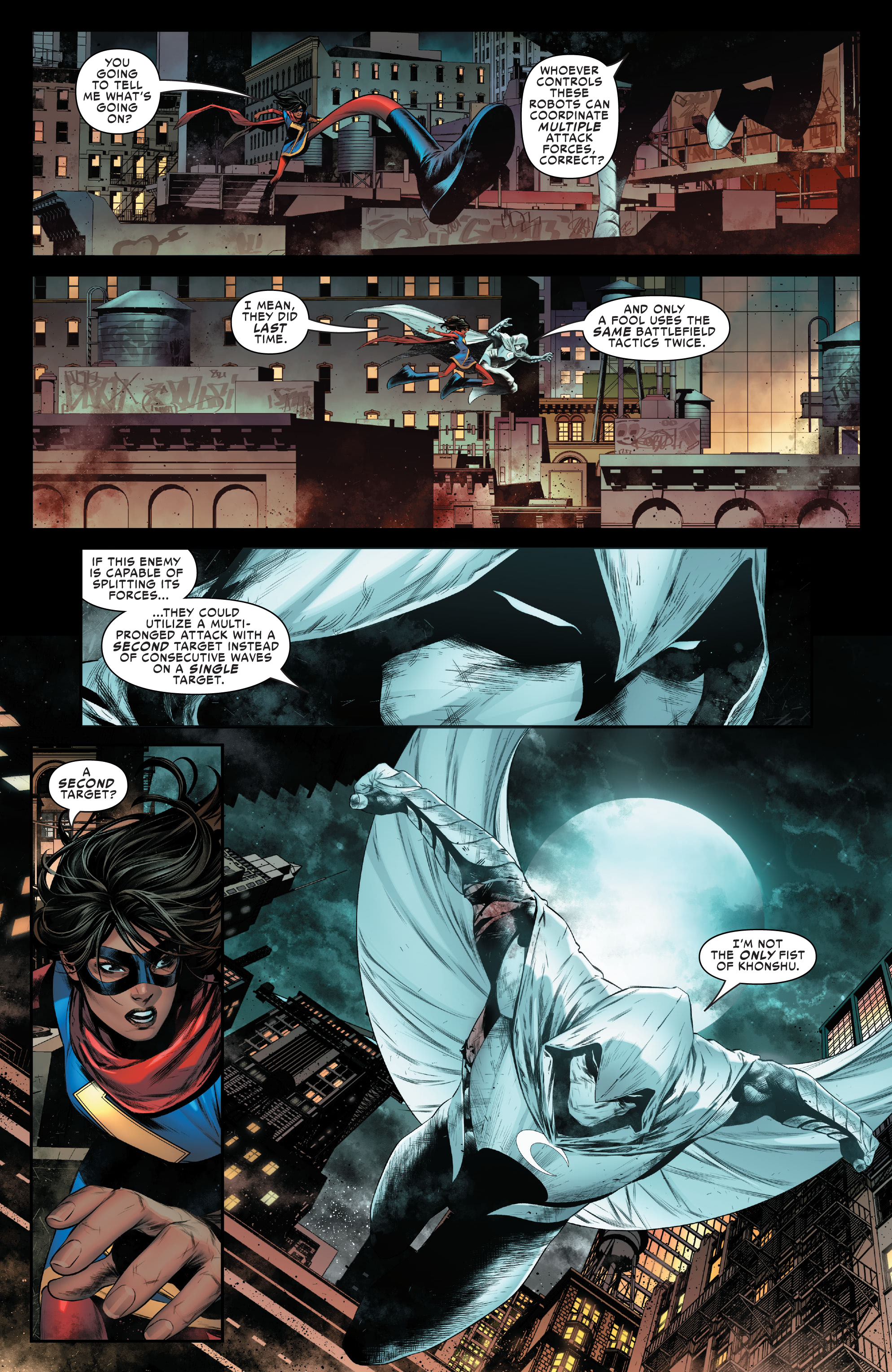 Ms. Marvel and Moon Knight (2022-): Chapter 1 - Page 19.