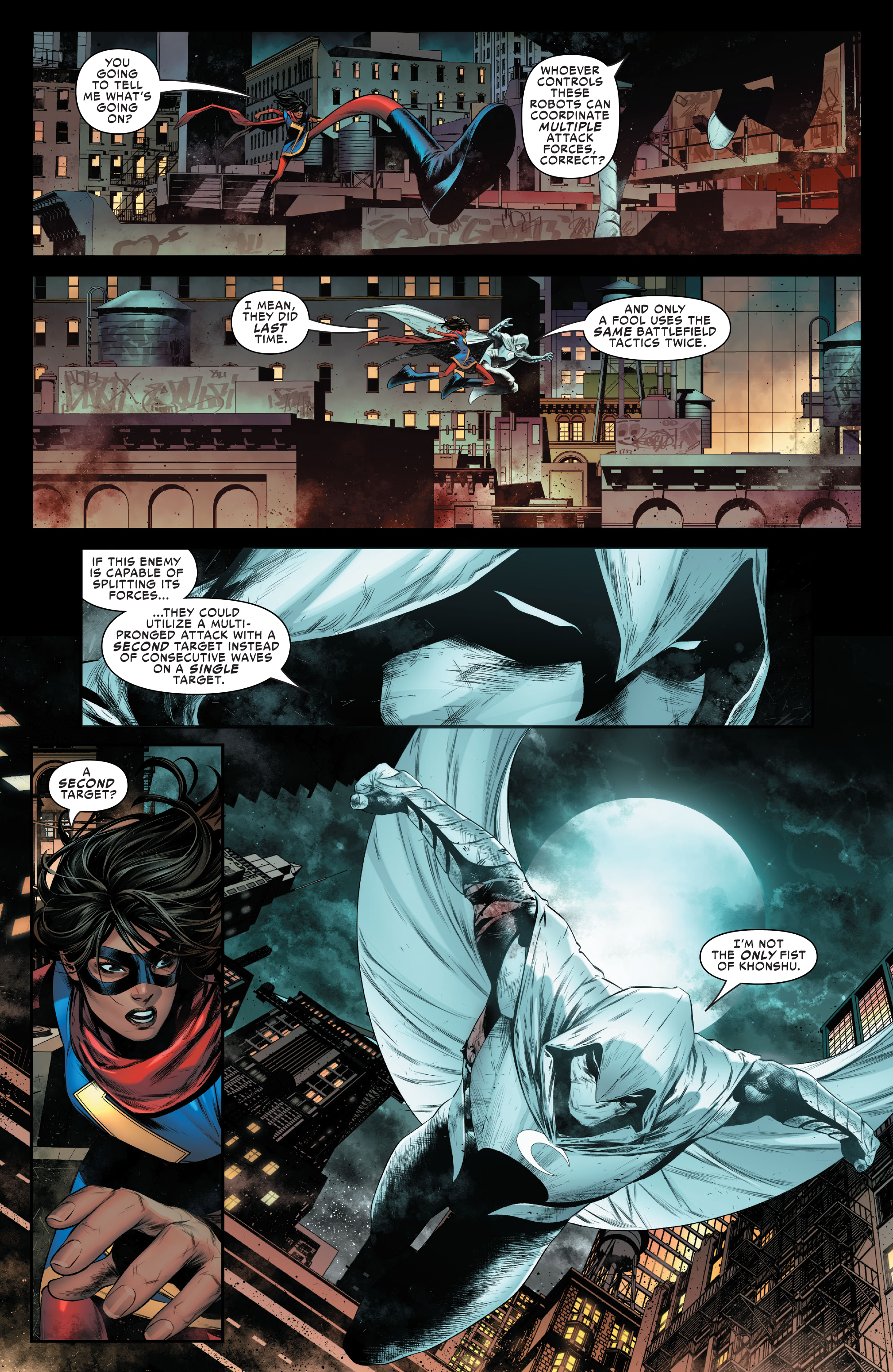 Ms. Marvel and Moon Knight (2022-) issue 1 - Page 19