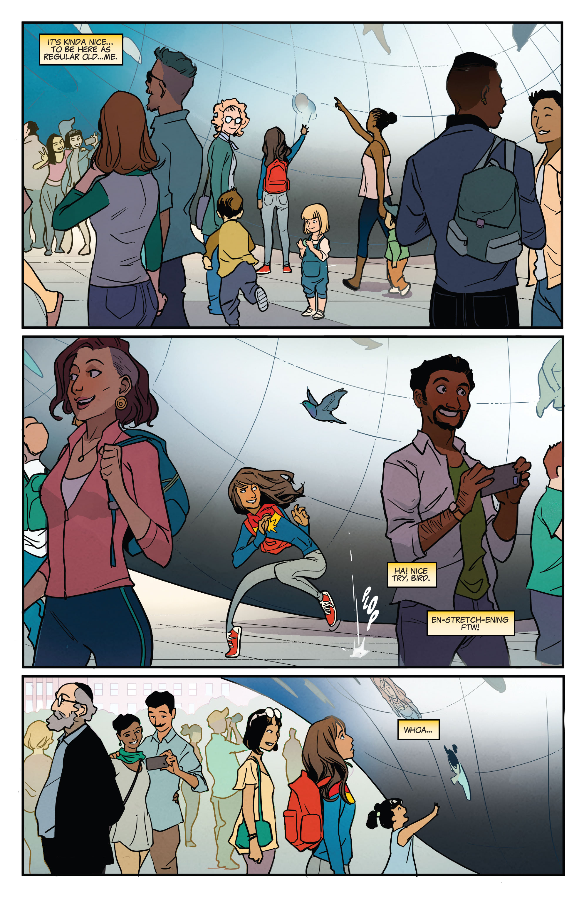 Ms. Marvel: Beyond the Limit (2021) issue 1 - Page 7