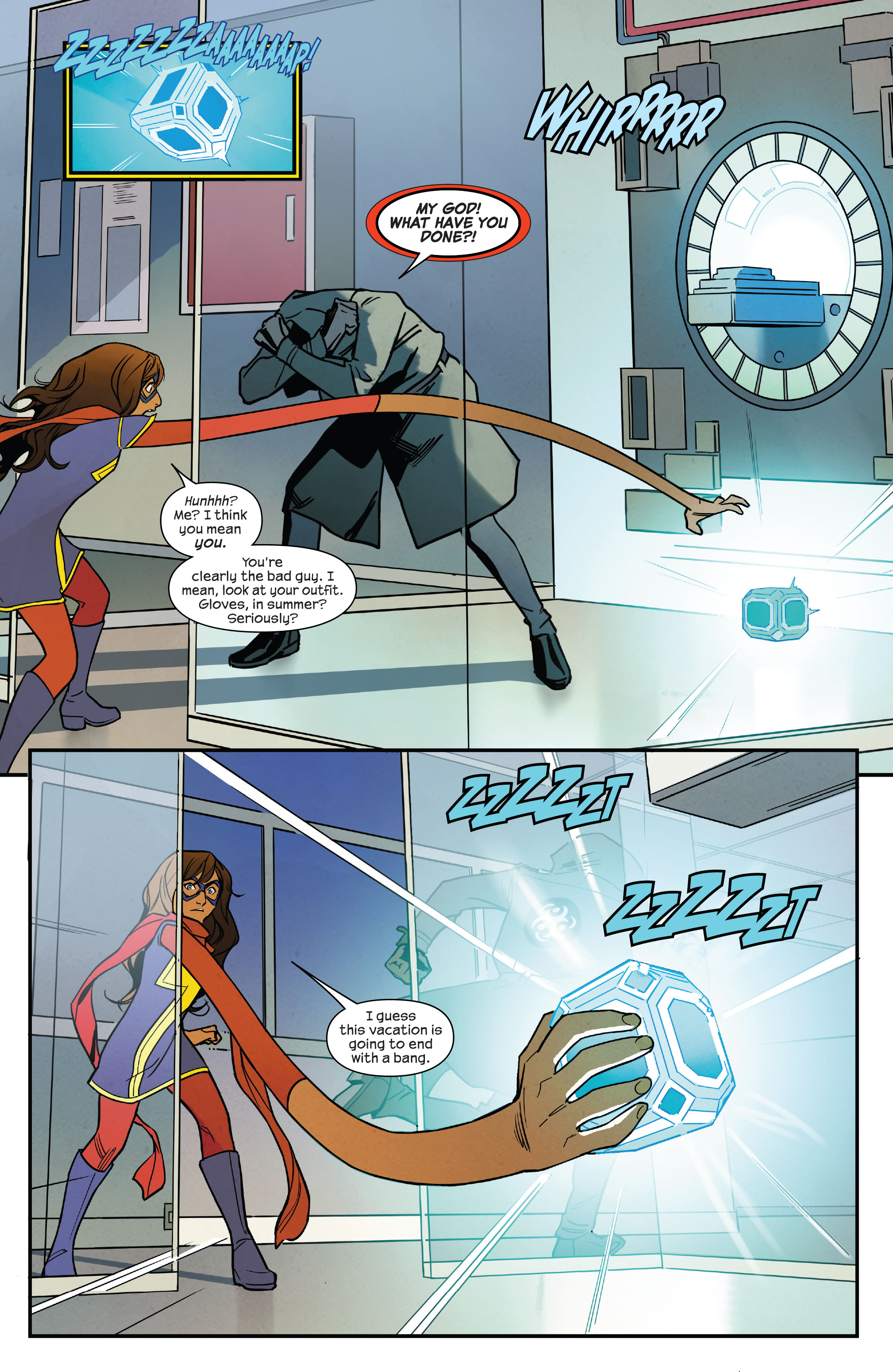 Ms. Marvel: Beyond the Limit (2021) issue 1 - Page 12