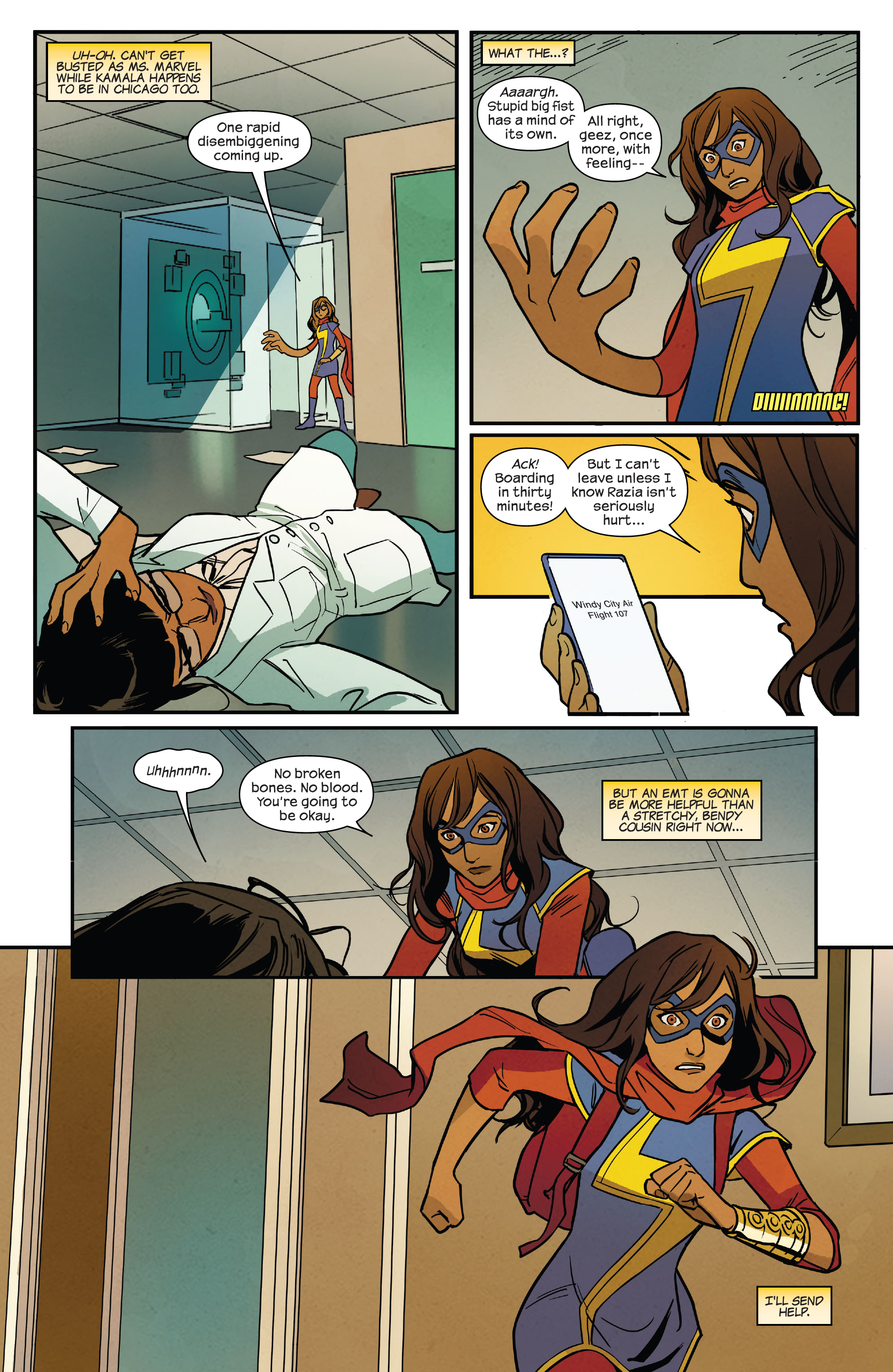 Ms. Marvel: Beyond the Limit (2021) issue 1 - Page 14