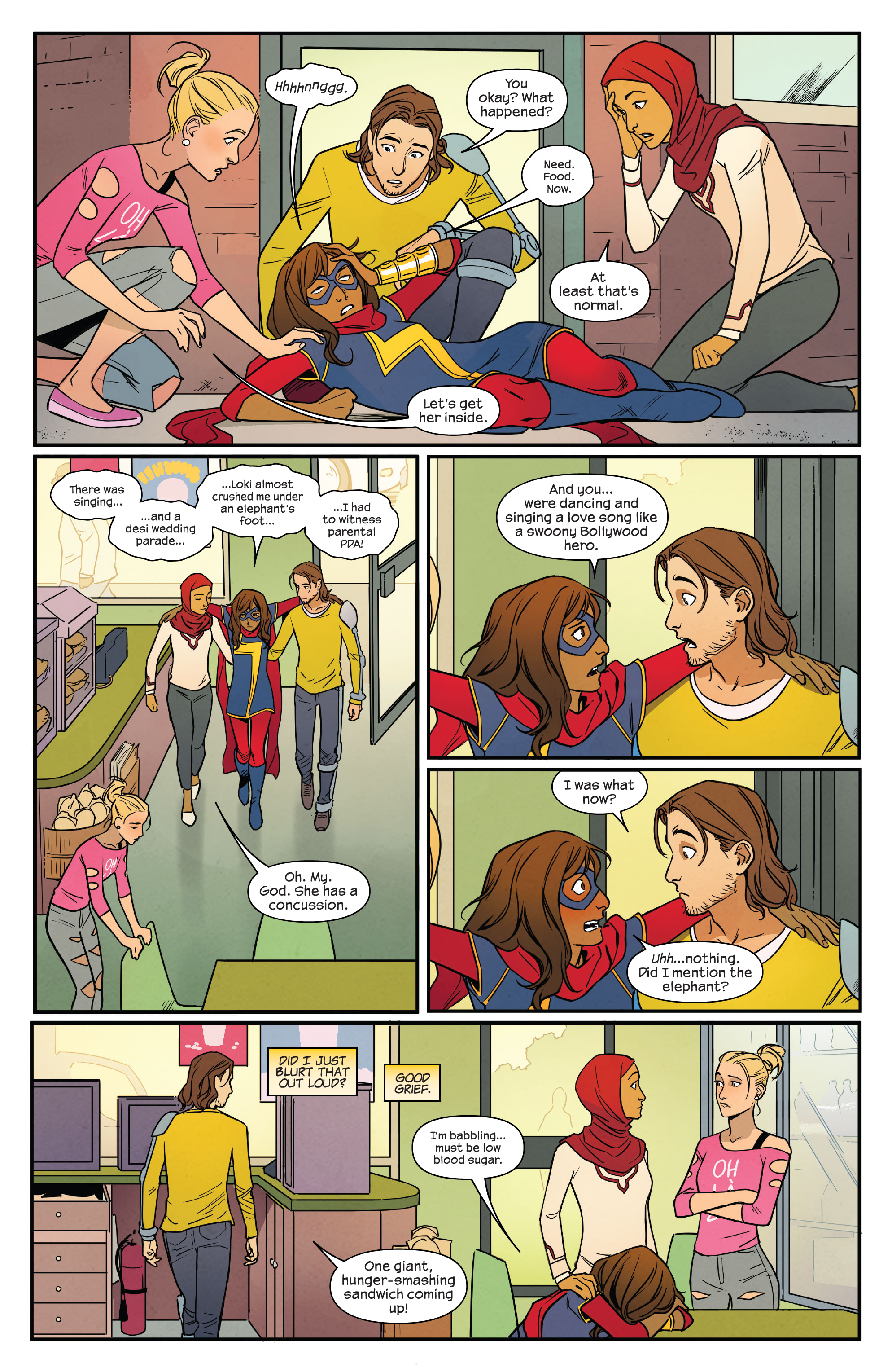 Ms. Marvel: Beyond the Limit (2021) issue 2 - Page 12