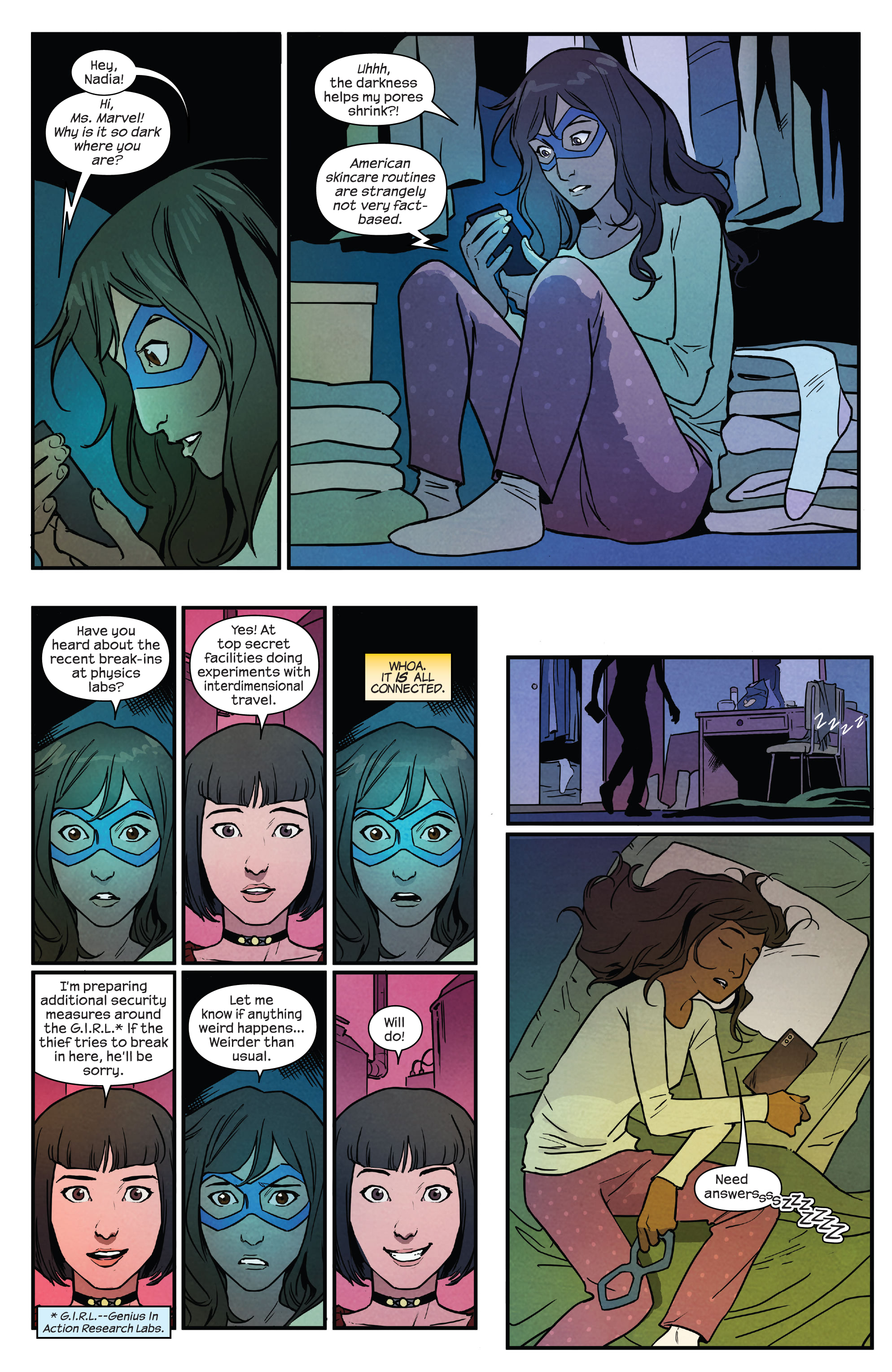 Ms. Marvel: Beyond the Limit (2021) issue 3 - Page 10