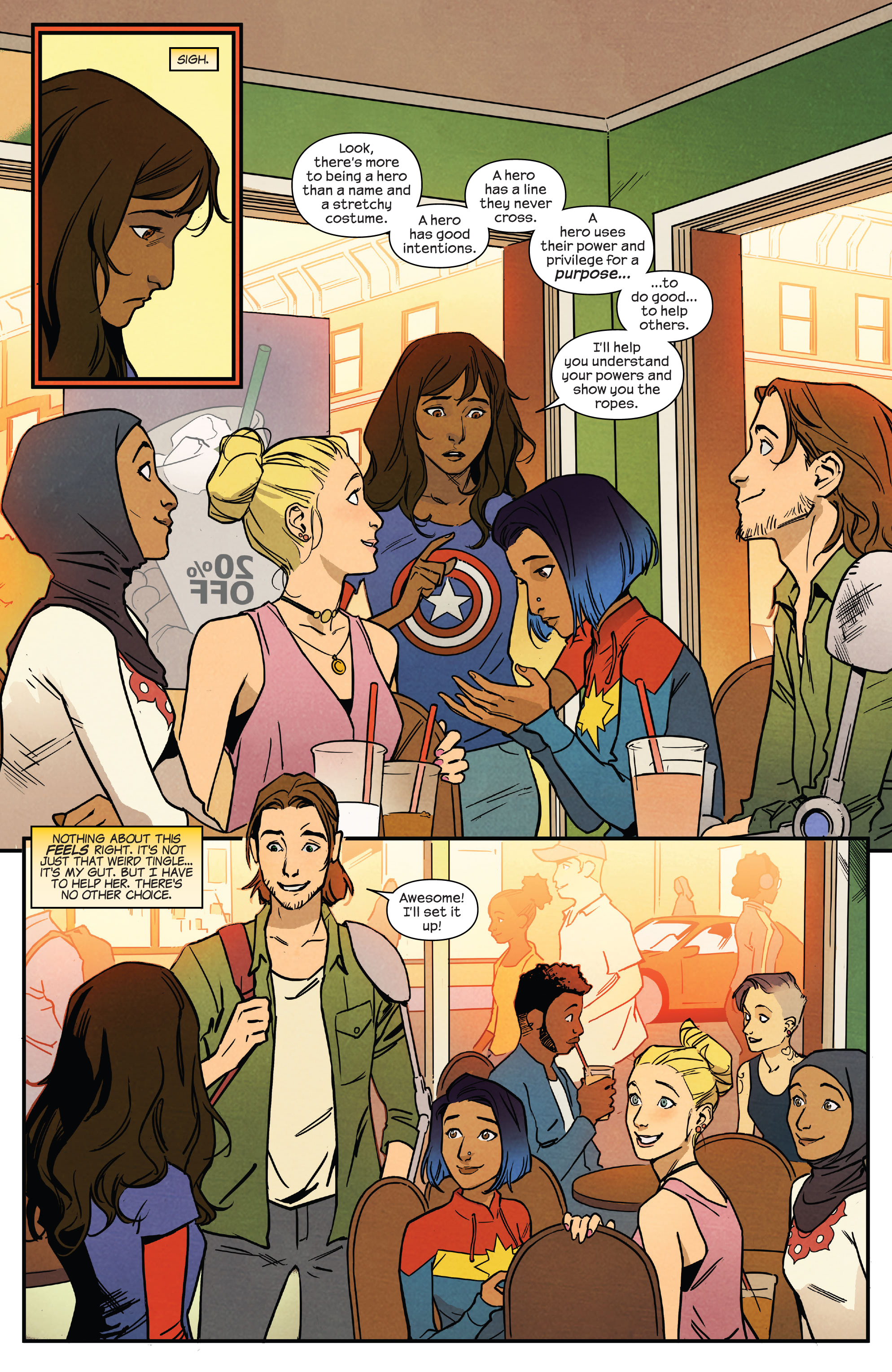 Ms. Marvel: Beyond the Limit (2021) issue 3 - Page 14