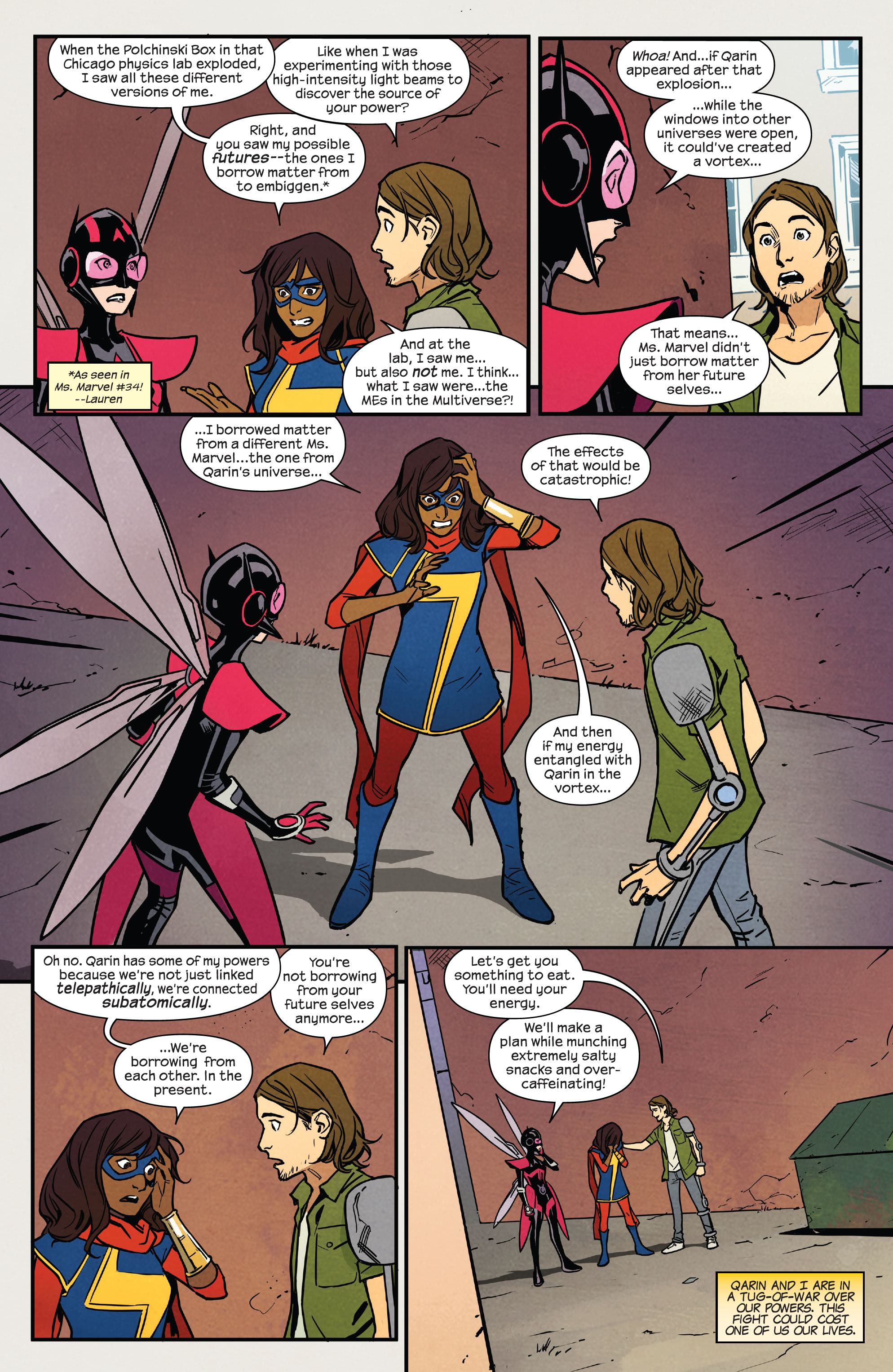 Ms. Marvel: Beyond the Limit (2021) issue 5 - Page 5