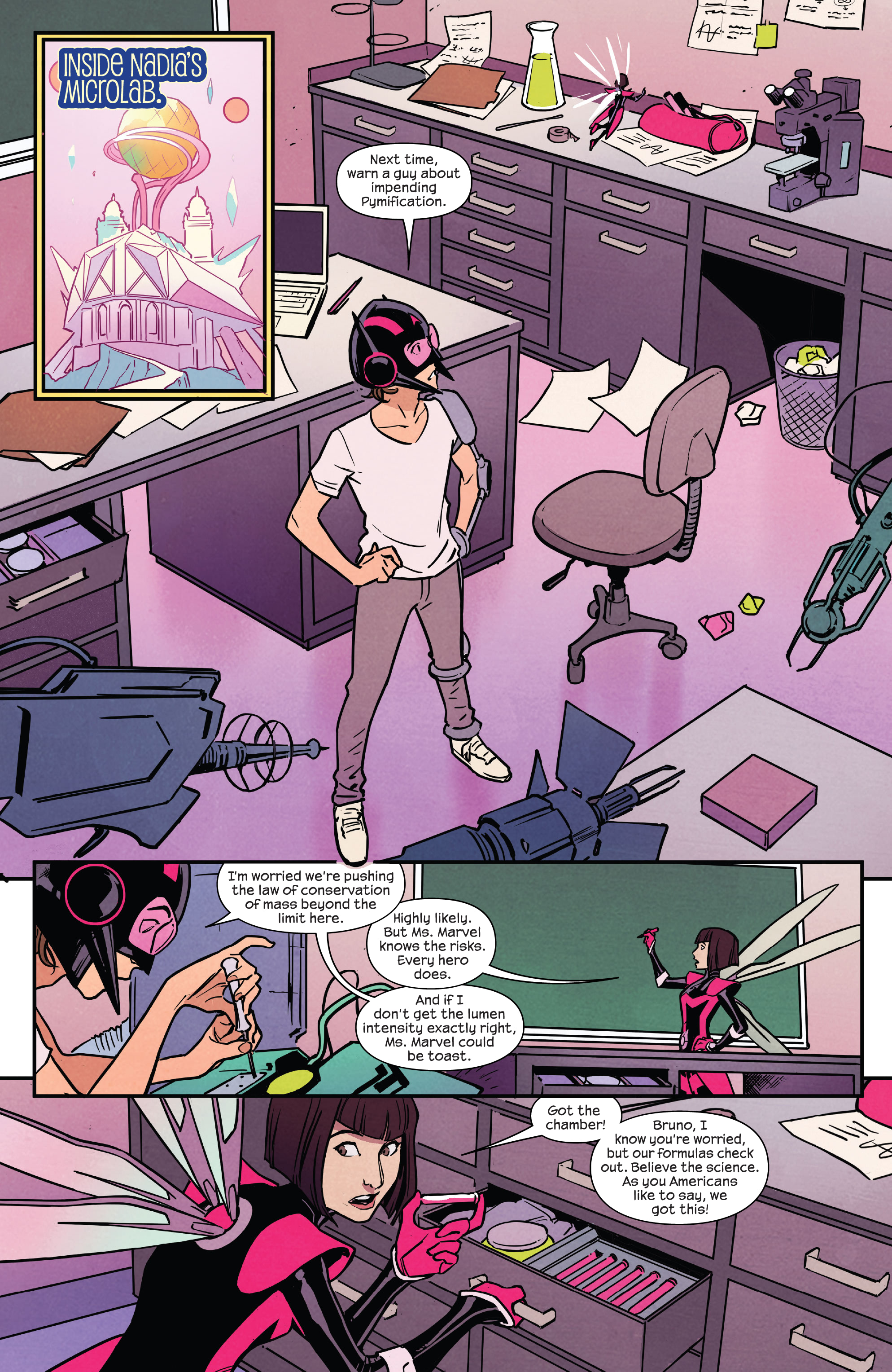 Ms. Marvel: Beyond the Limit (2021) issue 5 - Page 10