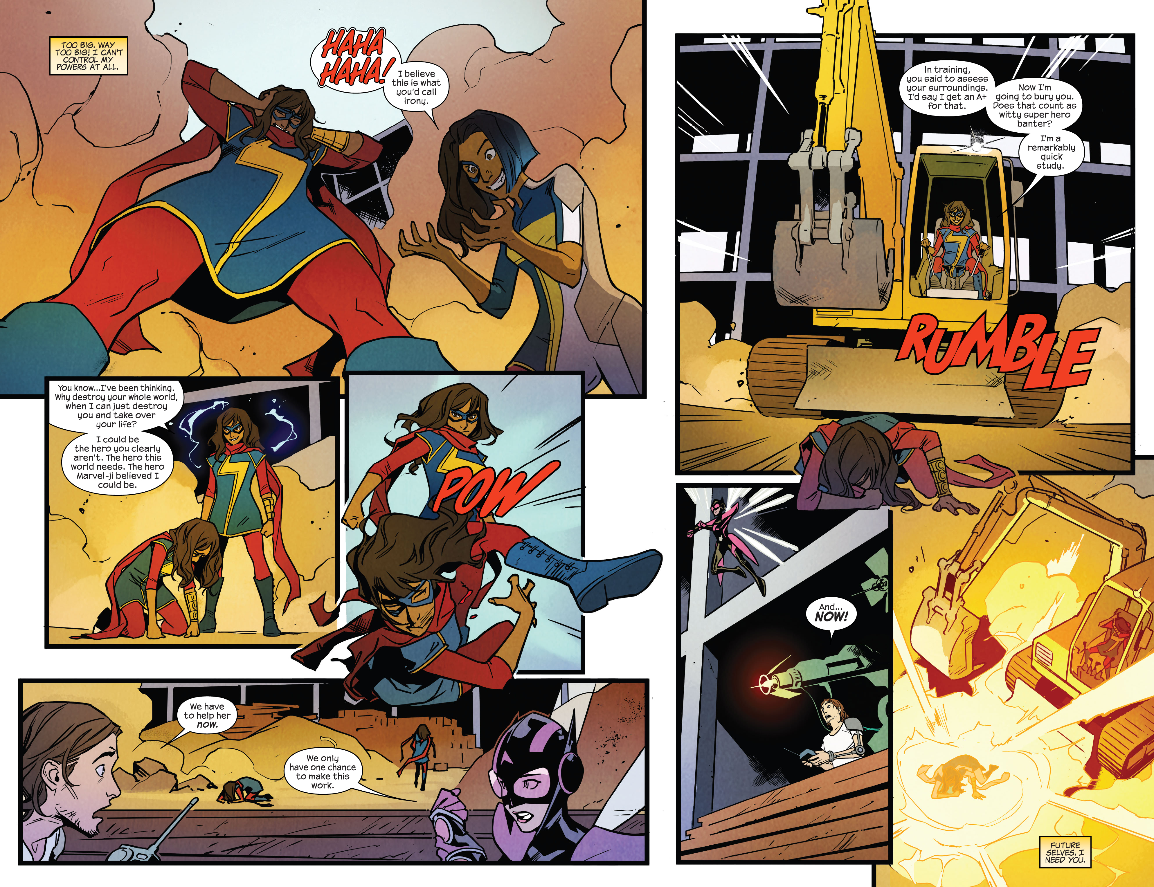 Ms. Marvel: Beyond the Limit (2021) issue 5 - Page 14