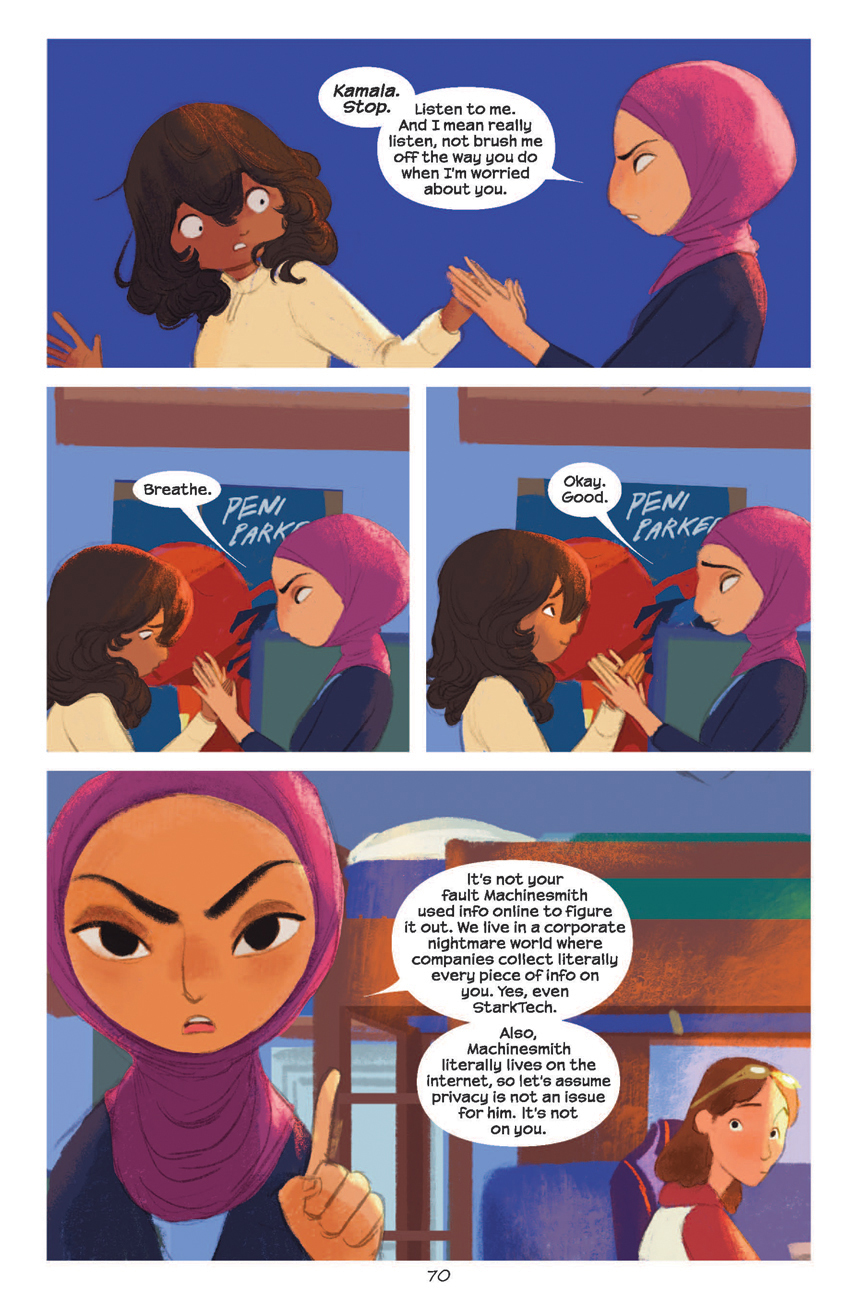 Ms. Marvel: Stretched Thin (2021) issue OGN - Page 74