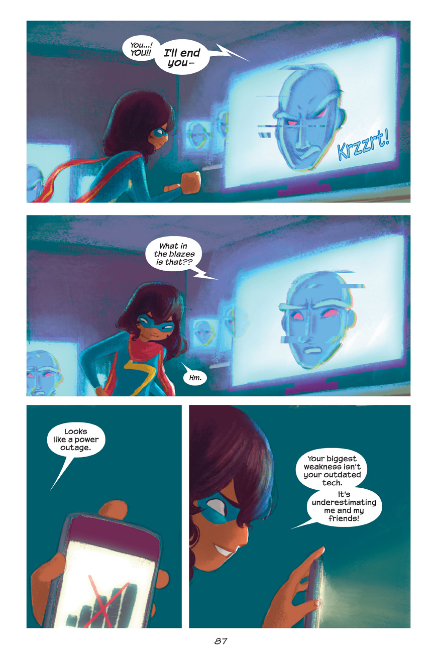 Ms. Marvel: Stretched Thin (2021) issue OGN - Page 91