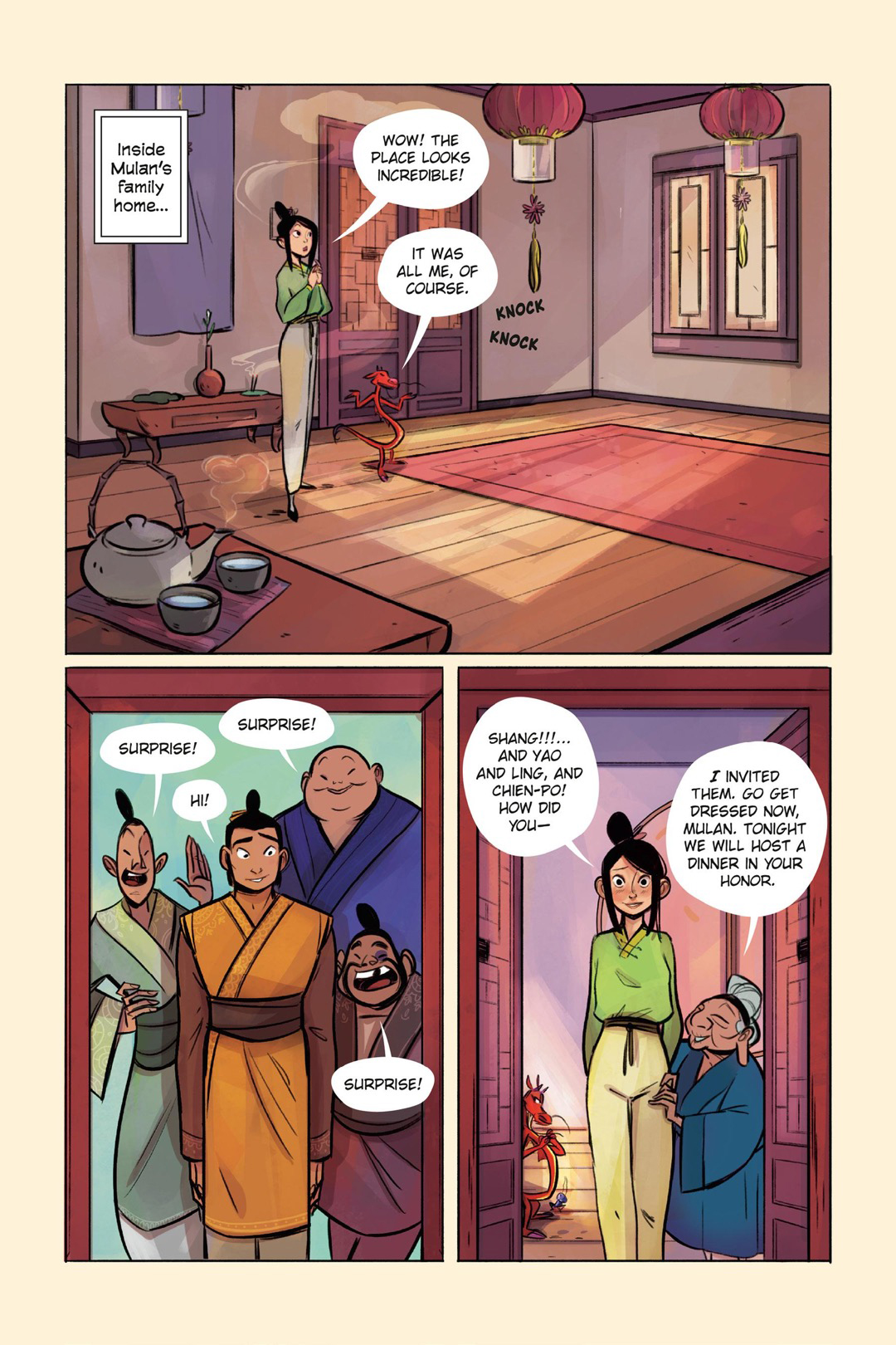 Mulan and the Palace of Secrets (2024) issue GN - Page 8