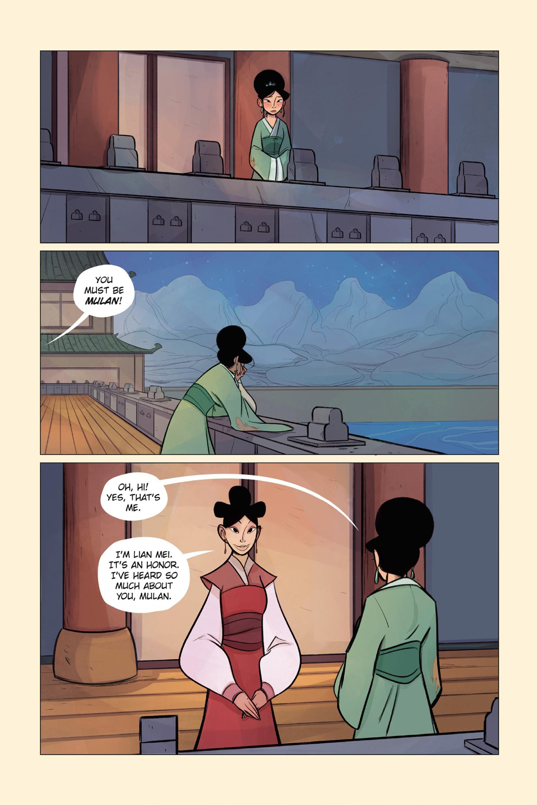 Mulan and the Palace of Secrets (2024) issue GN - Page 36