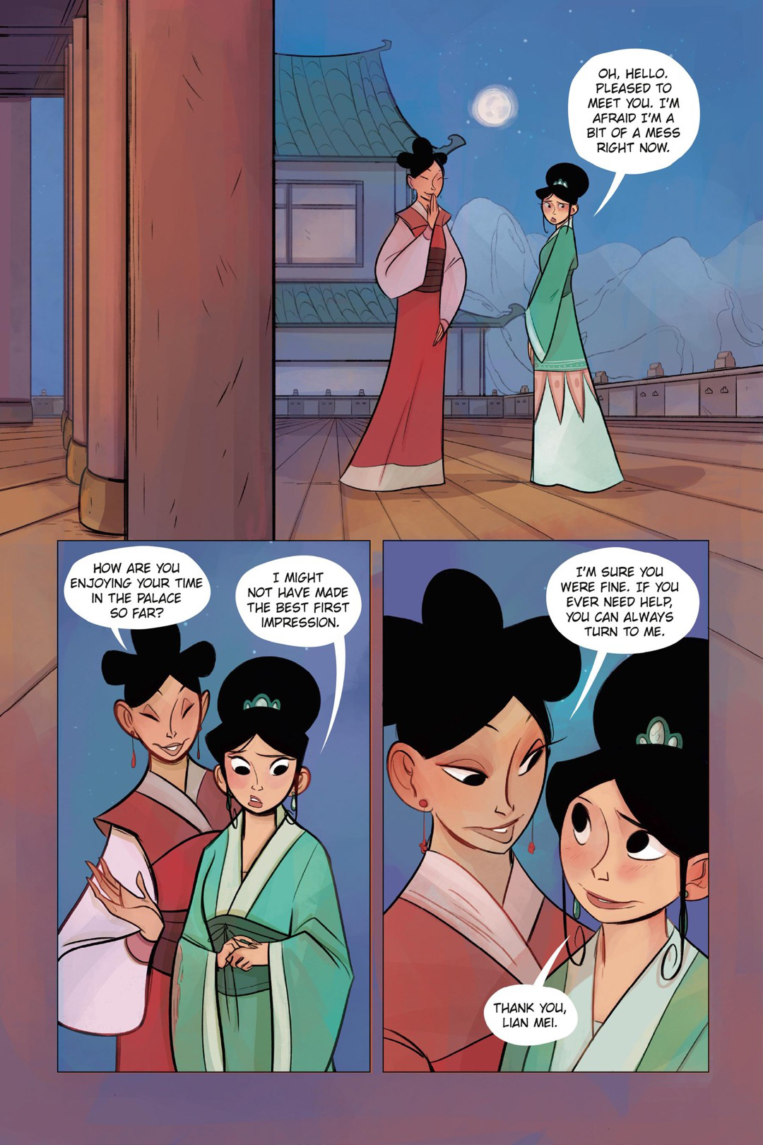 Mulan and the Palace of Secrets (2024) issue GN - Page 37