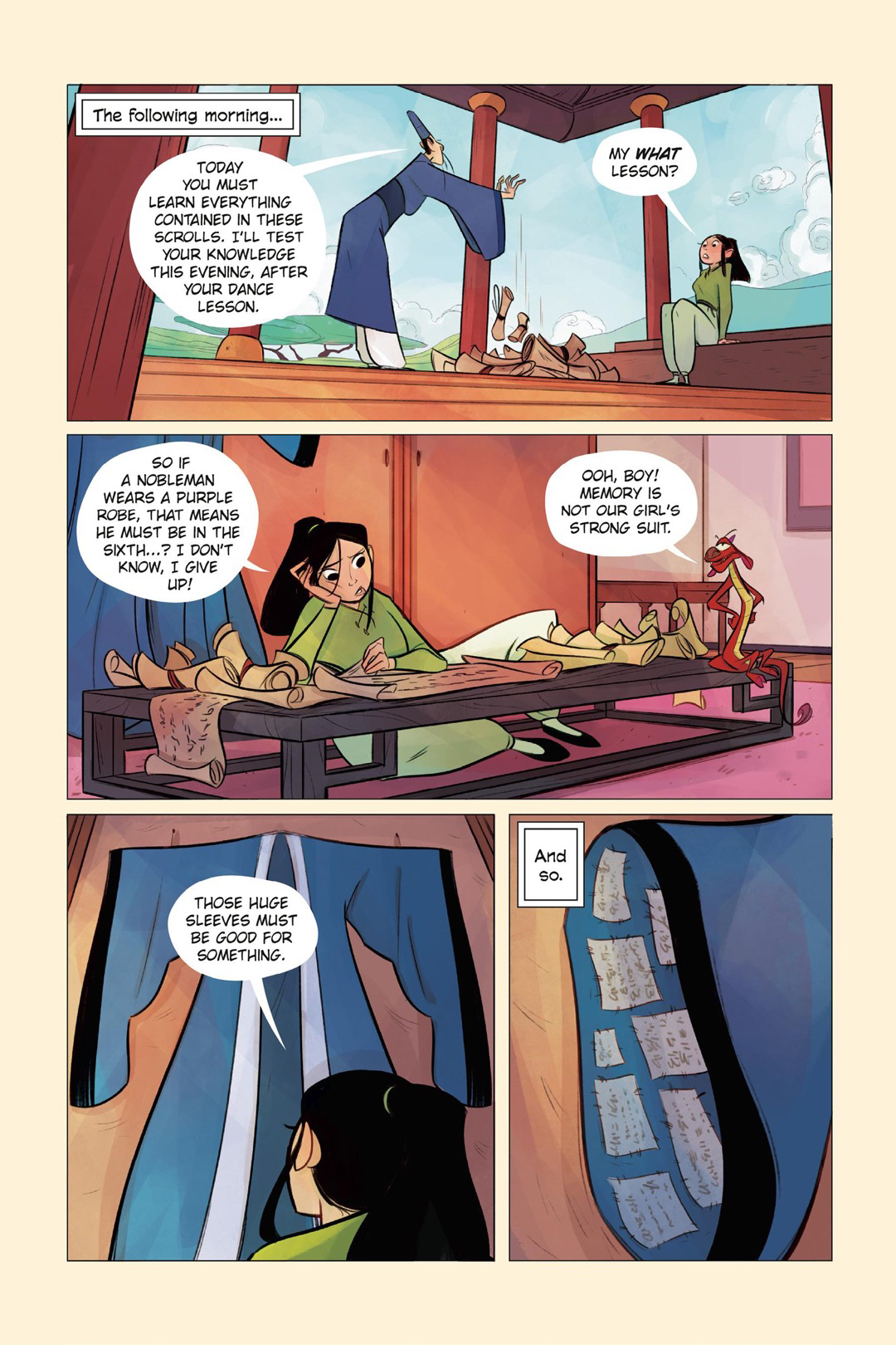 Mulan and the Palace of Secrets (2024) issue GN - Page 40