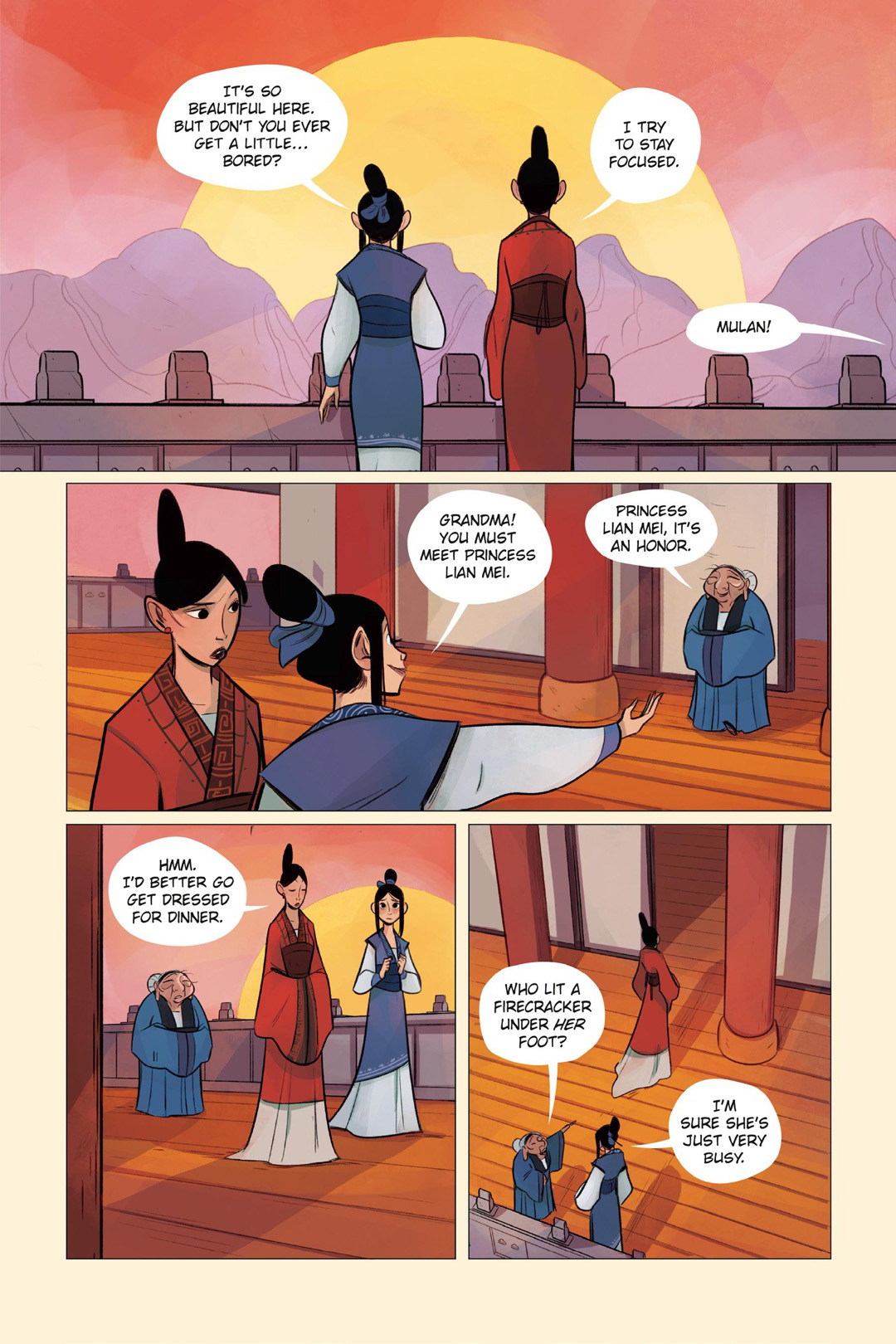 Mulan and the Palace of Secrets (2024) issue GN - Page 52